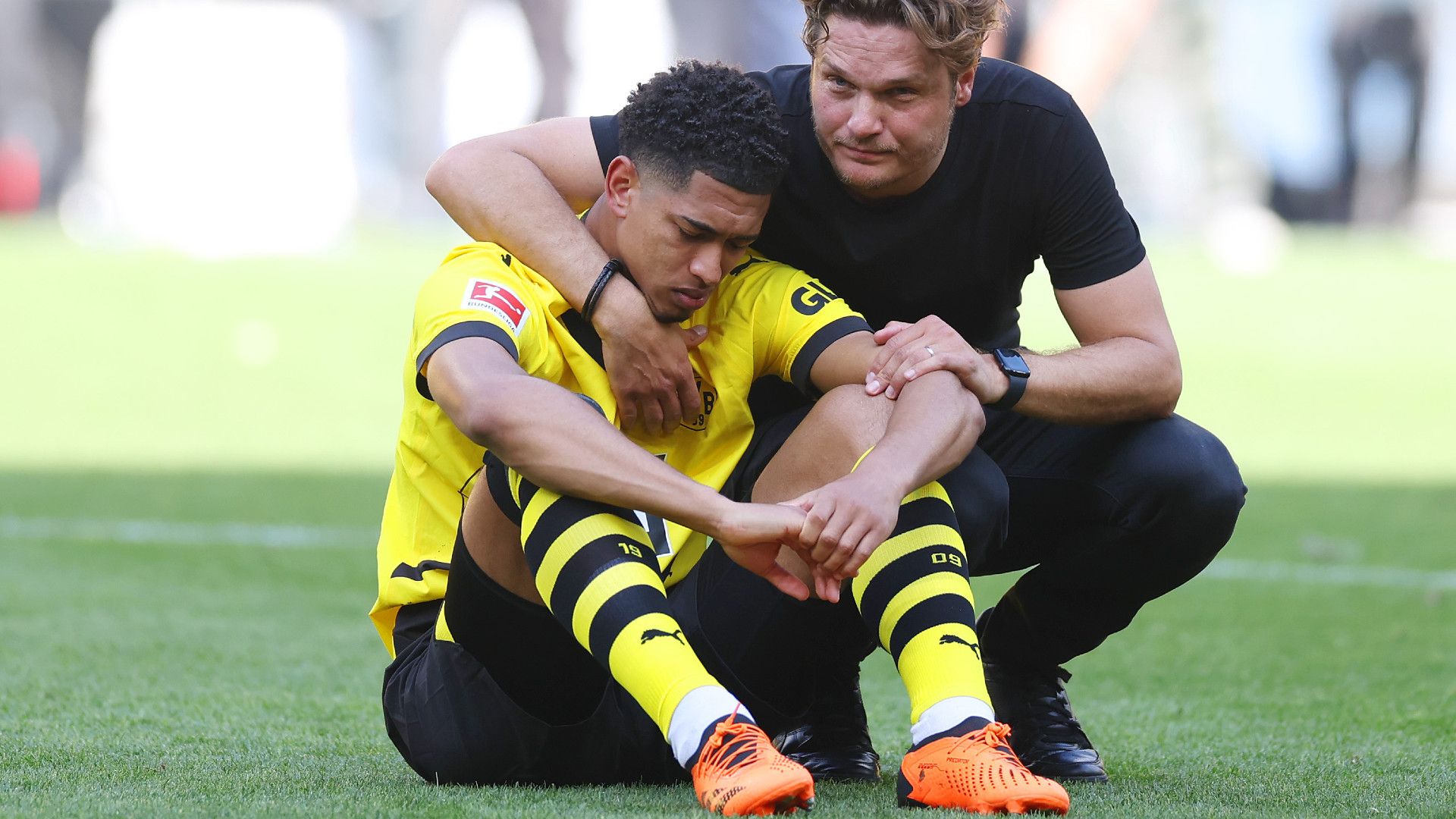 JUDE BELLINGHAM EDIN TERZIC BORUSSIA DORTMUND BUNDESLIGA 27052023