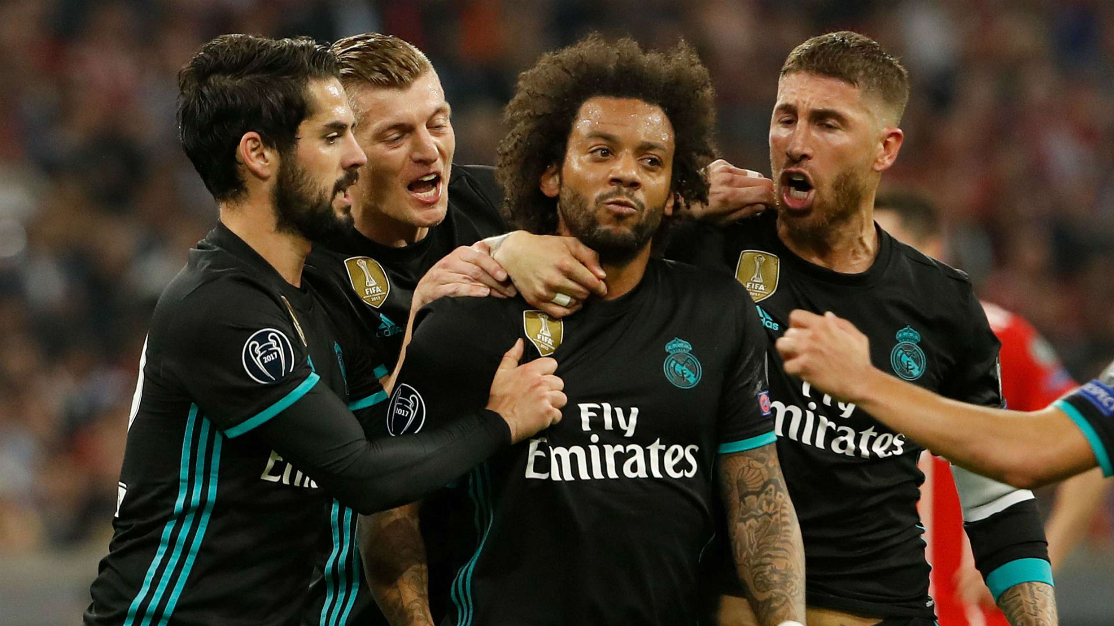 Marcelo Real Madrid Bayern Champions League 25 04 2018
