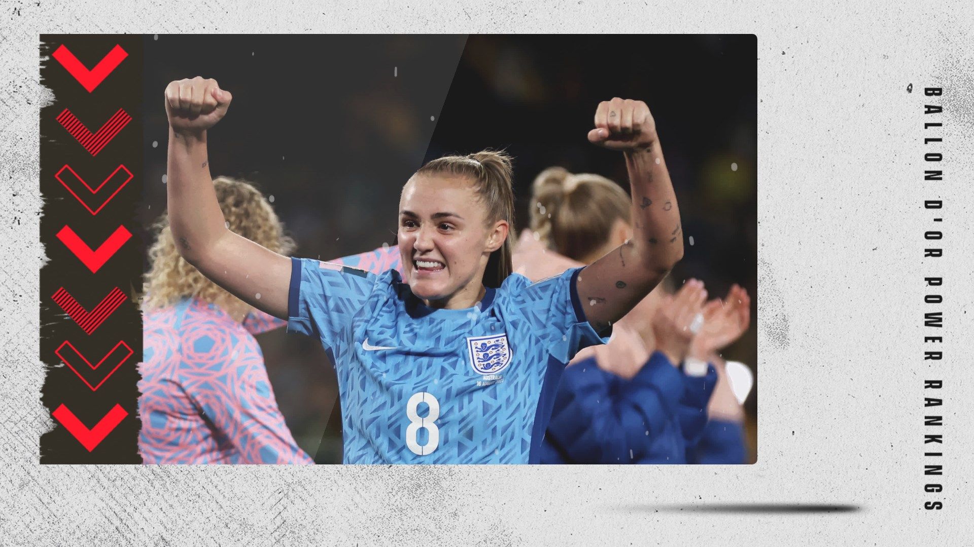 Georgia Stanway Ballon d'Or rankings down