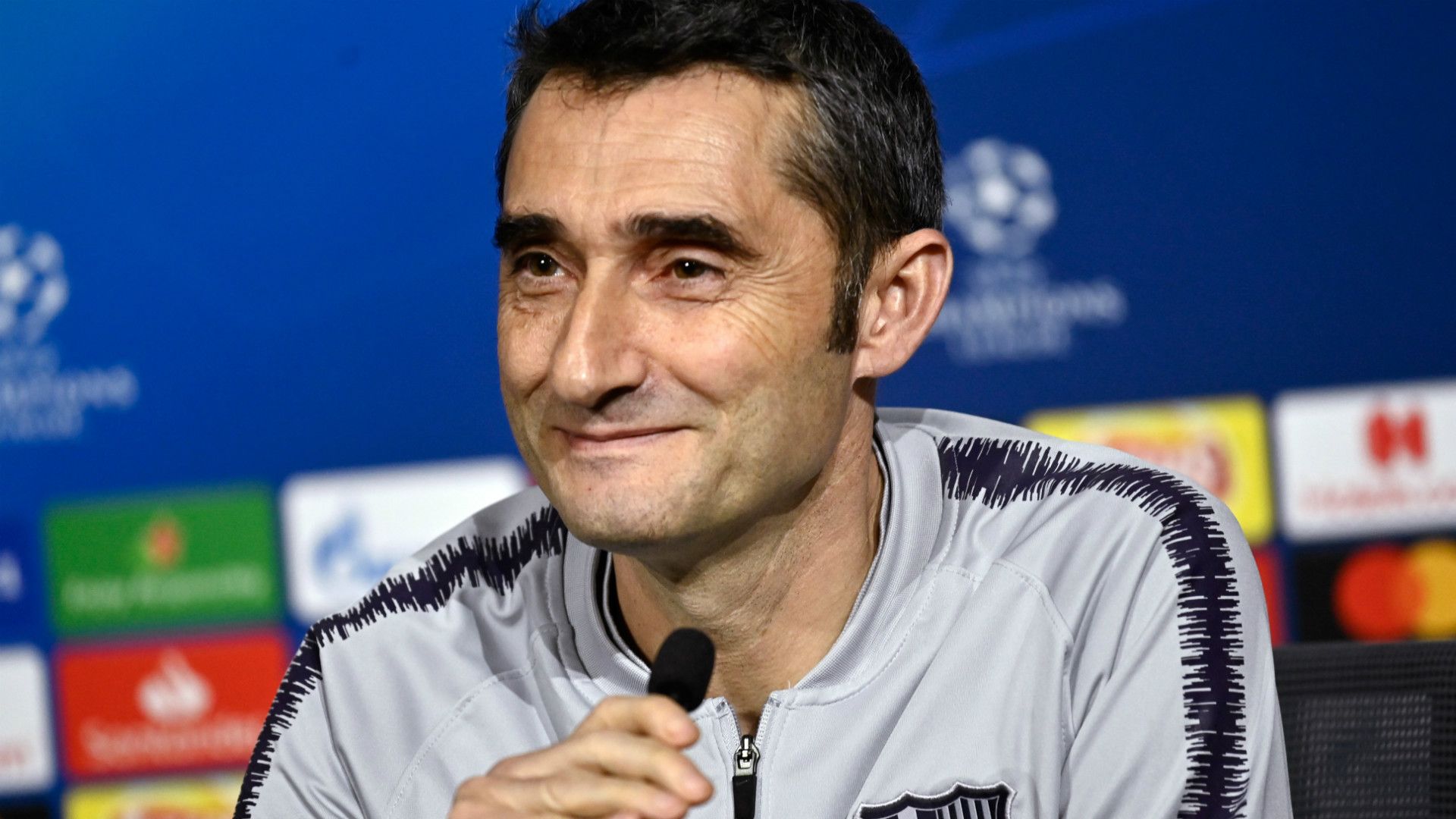 VALVERDE LYON BARCELONA CHAMPIONS LEAGUE
