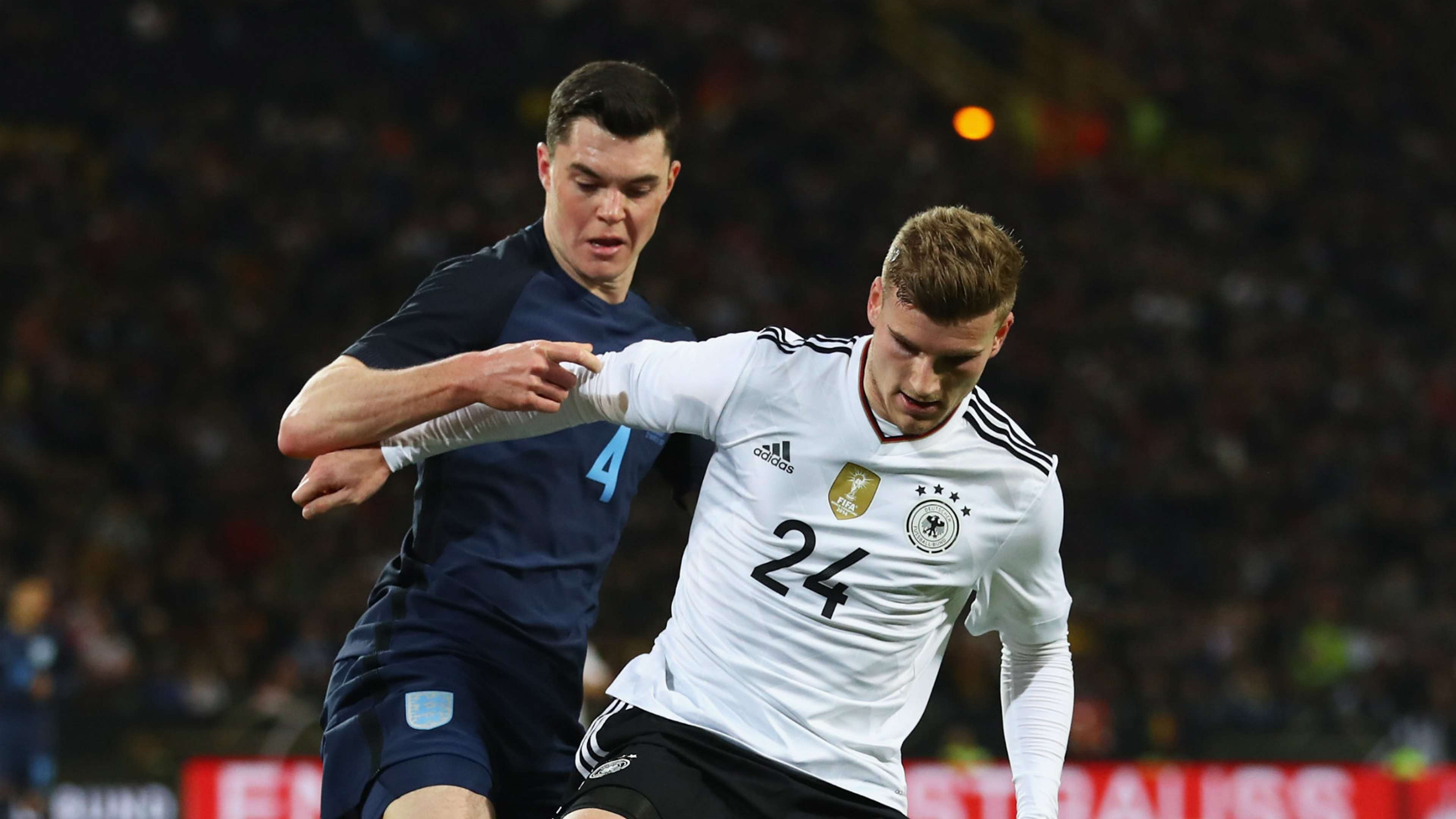 Timo Werner Michael Keane Germany England 22032017