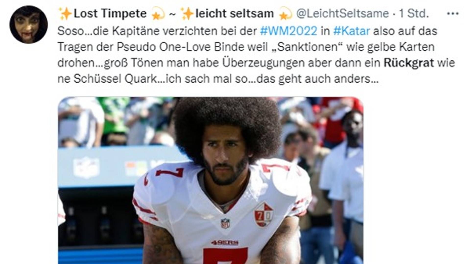 One Love Netzreaktionen