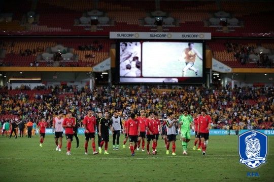 한국 vs 호주 Korea republic Australia
