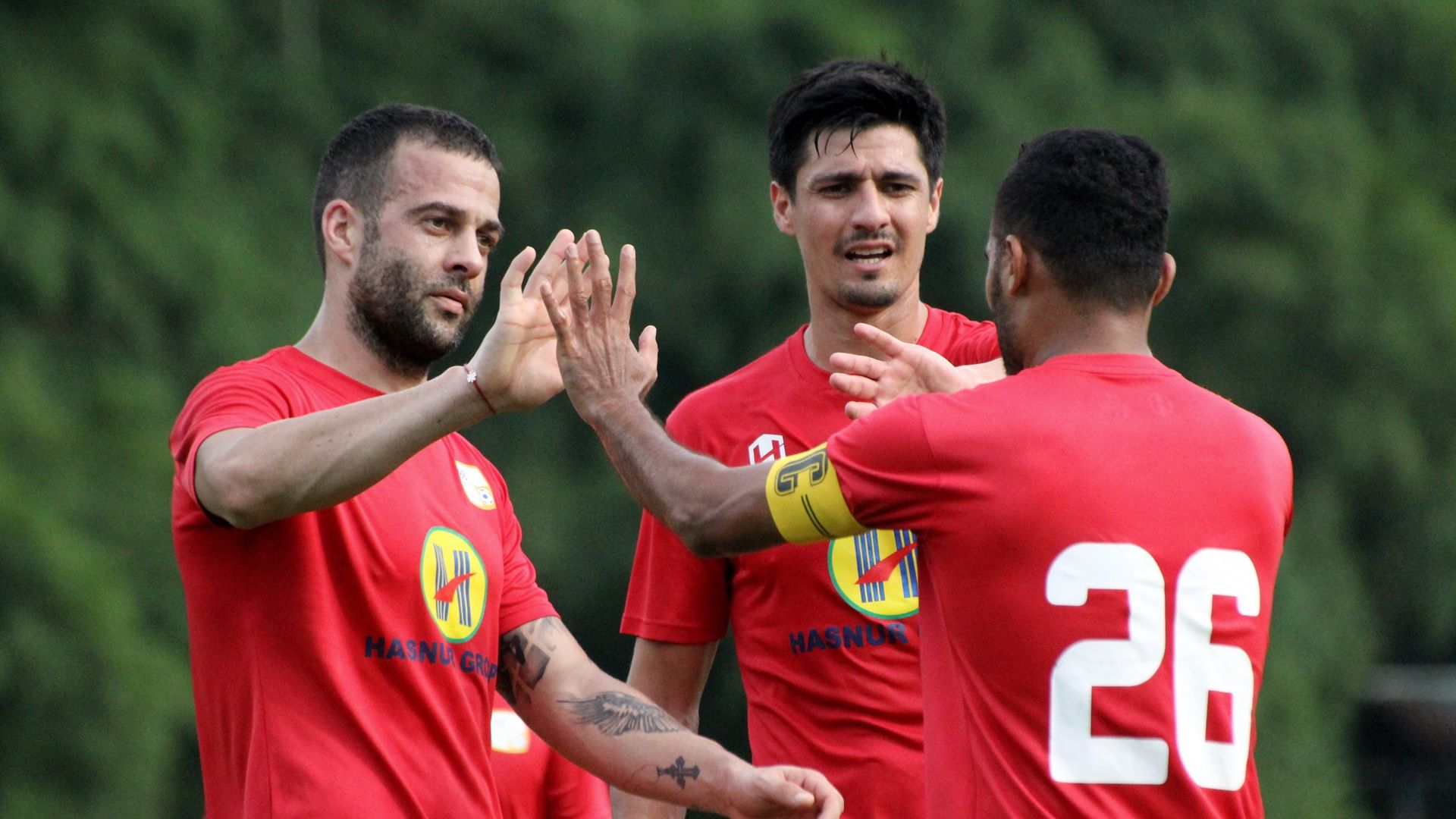 Selebrasi Barito Putera