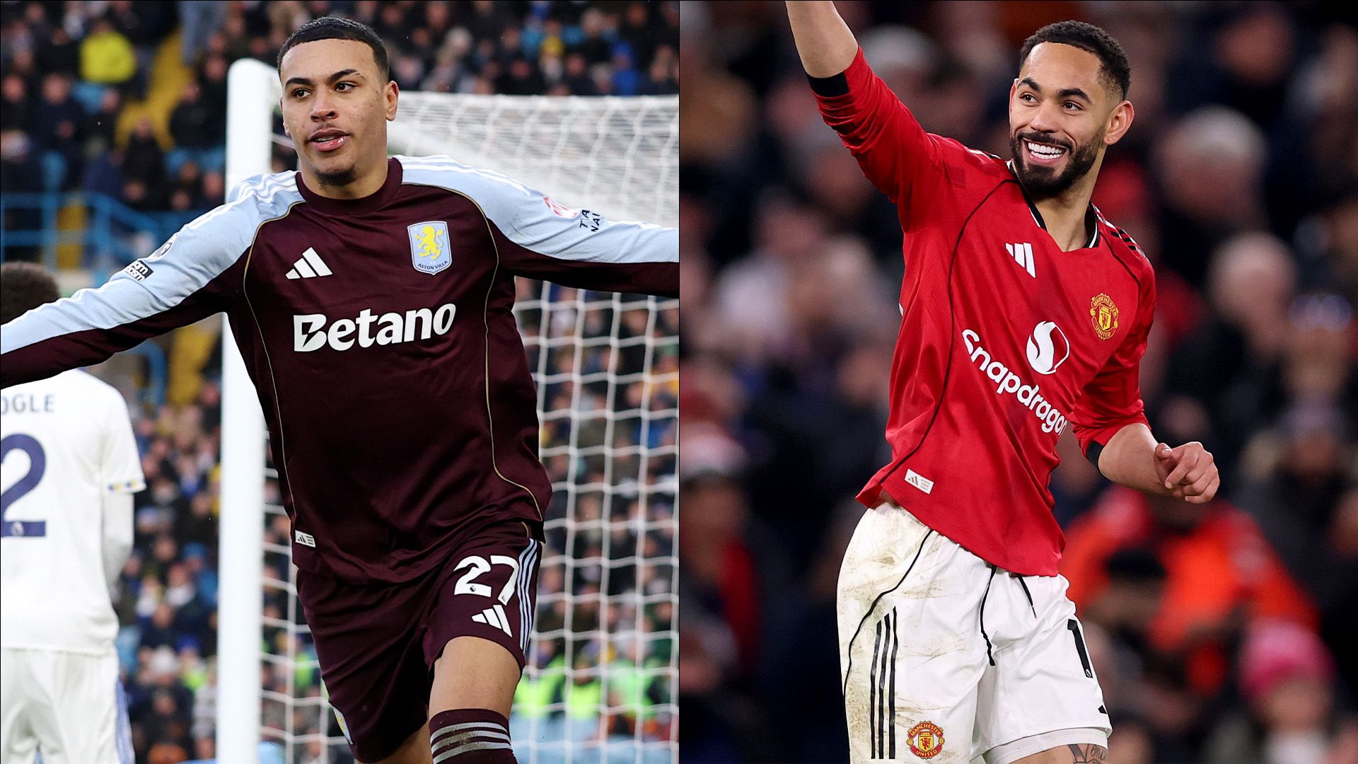 Morgan Rogers Aston Villa Matheus Cunha Man Utd