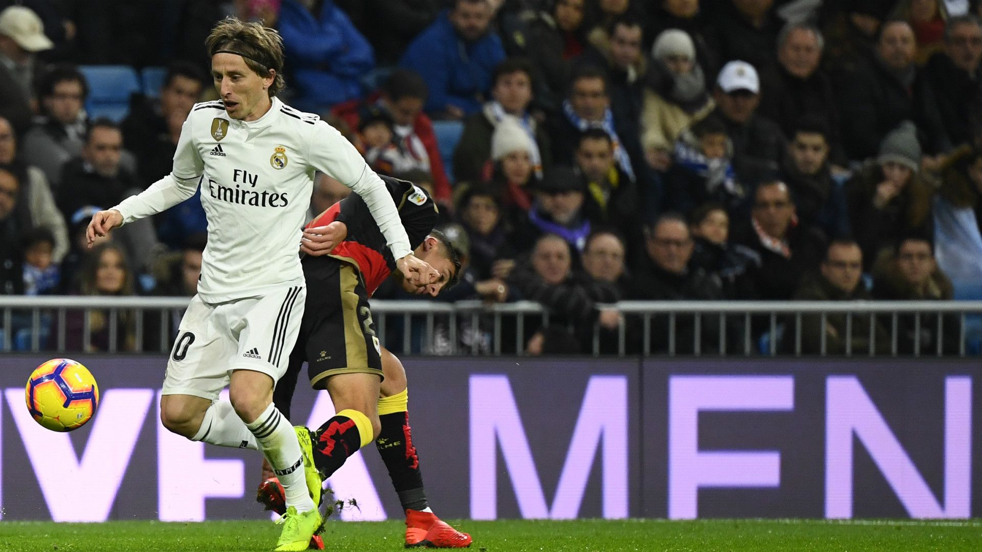 LUKA MODRIC REAL MADRID RAYO VALLECANO LALIGA
