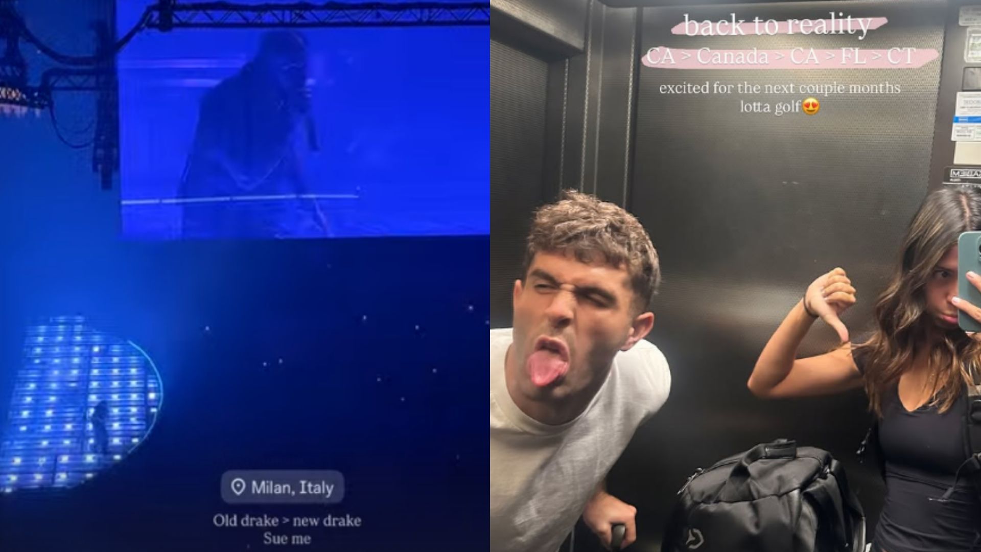 Christian Pulisic Alexa Melton Drake 2025