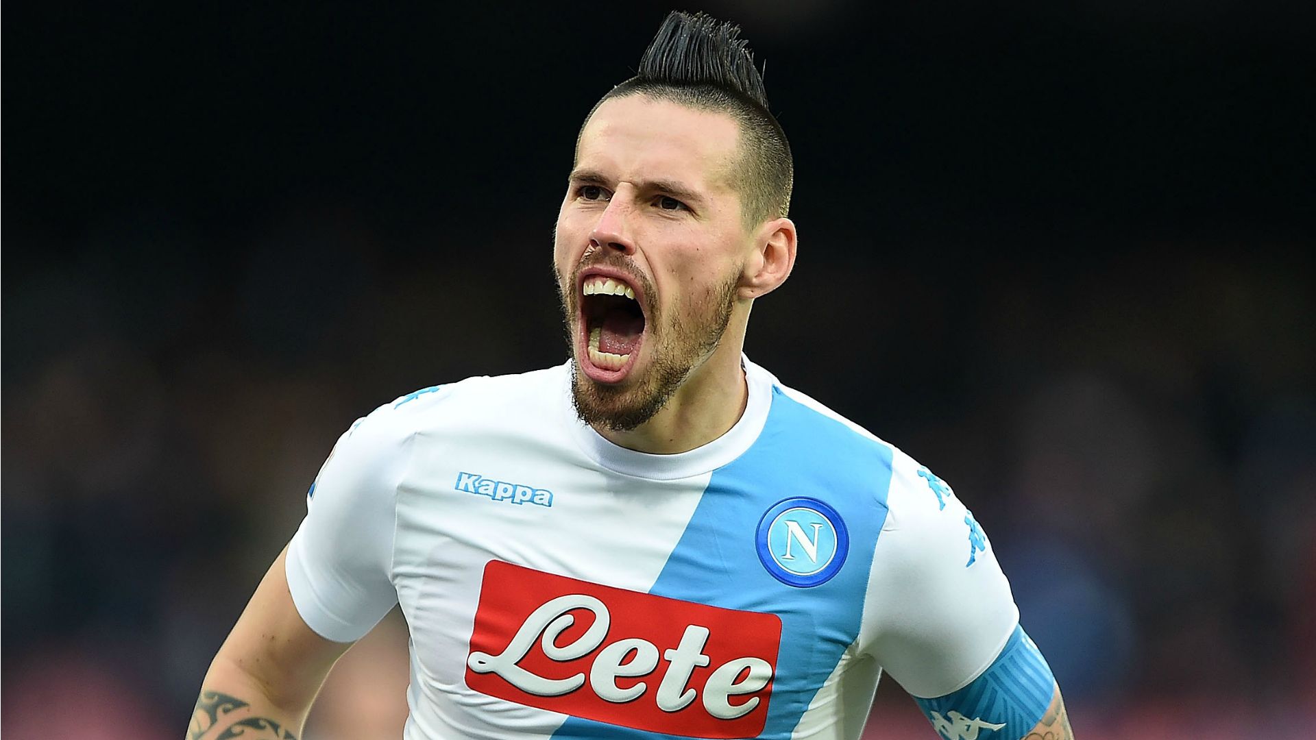 Marek Hamsik Napoli Pescara Serie A 15012017