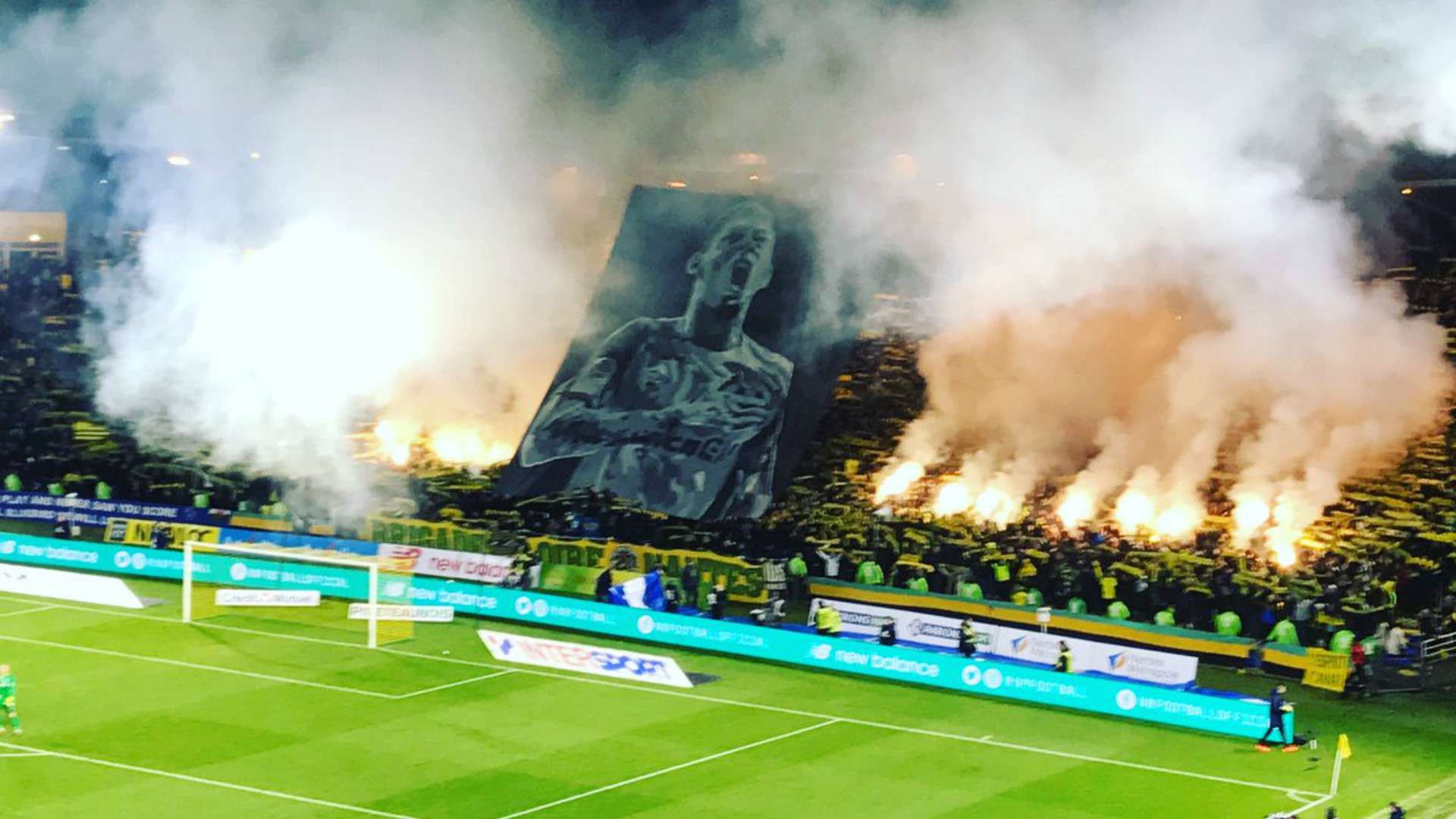 Sala homenaje Nantes Saint-Etienne Ligue 1