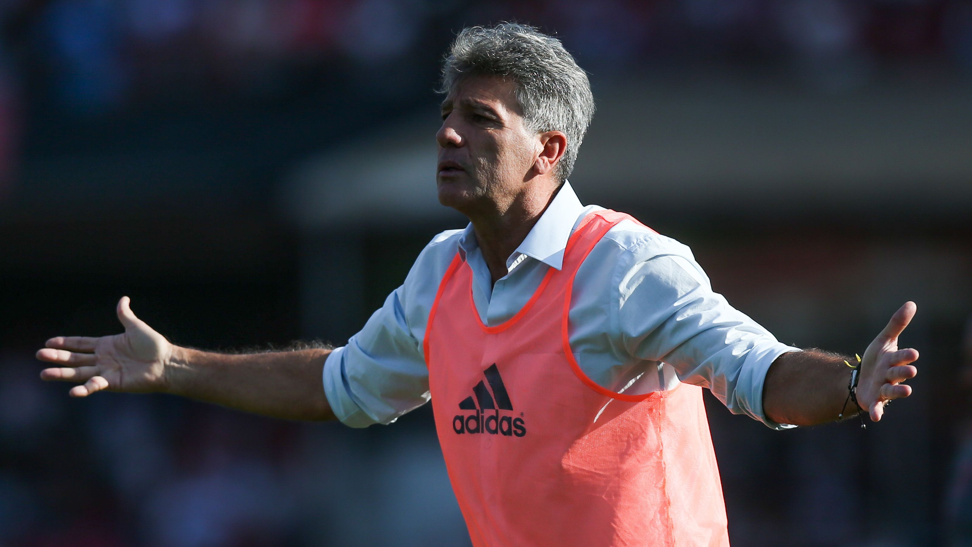 Renato Gaúcho em São Paulo x Flamengo