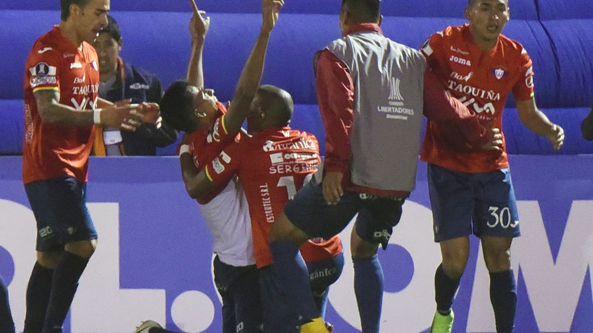 Gilbert Alvarez Jorge Wilstermann Atletico-MG Libertadores 05072017