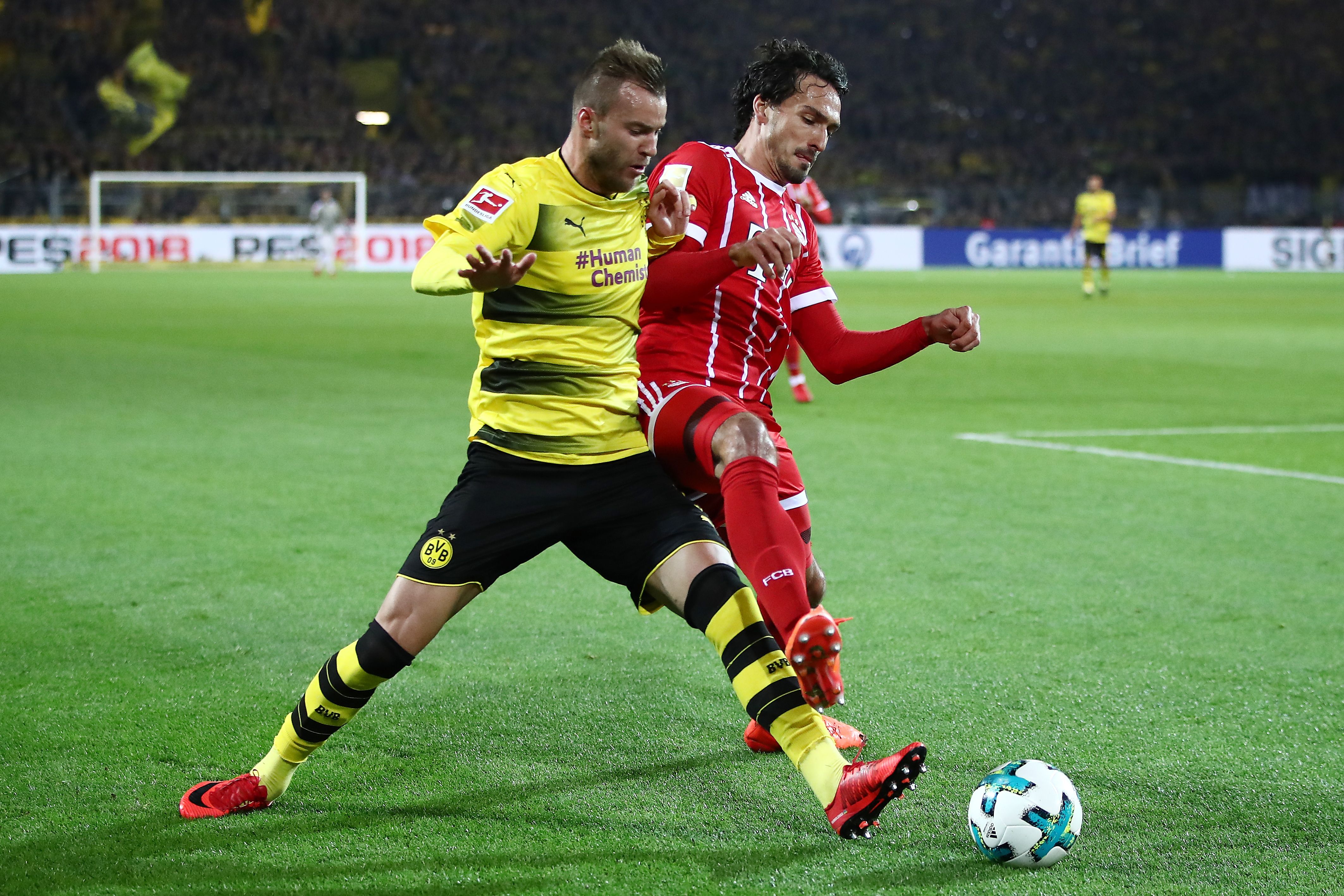 Yarmolenko Mats Hummels Borussia Dortmund FC Bayern Bundesliga 110417