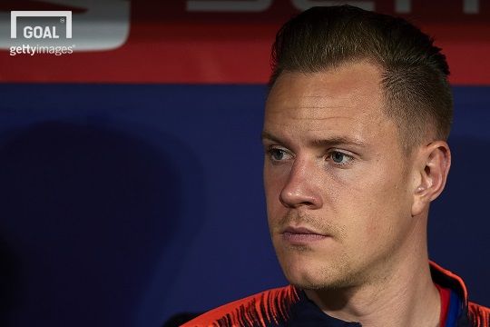 바르셀로나 골키퍼 테어 슈테켄. 사진=게티이미지