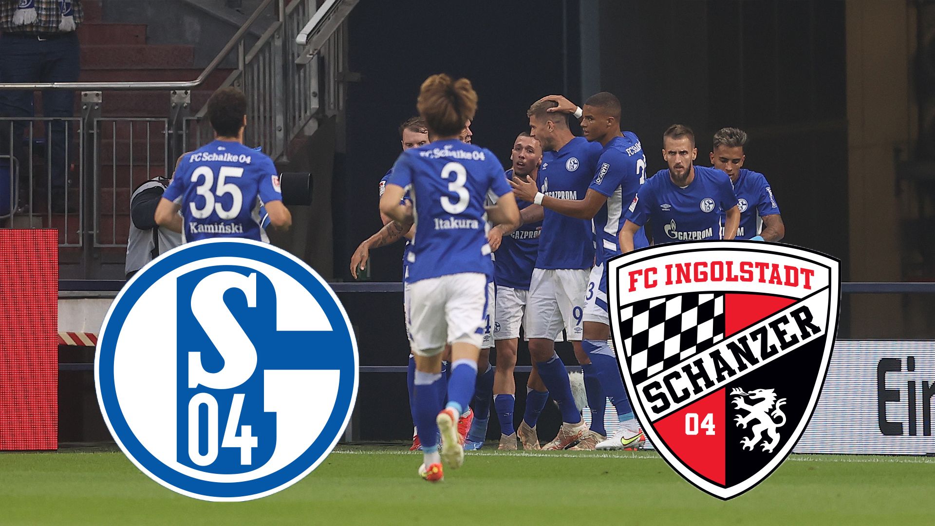 Schalke 04 FC Ingolstadt 2. Bundesliga 2021 heute tv live-stream gfx