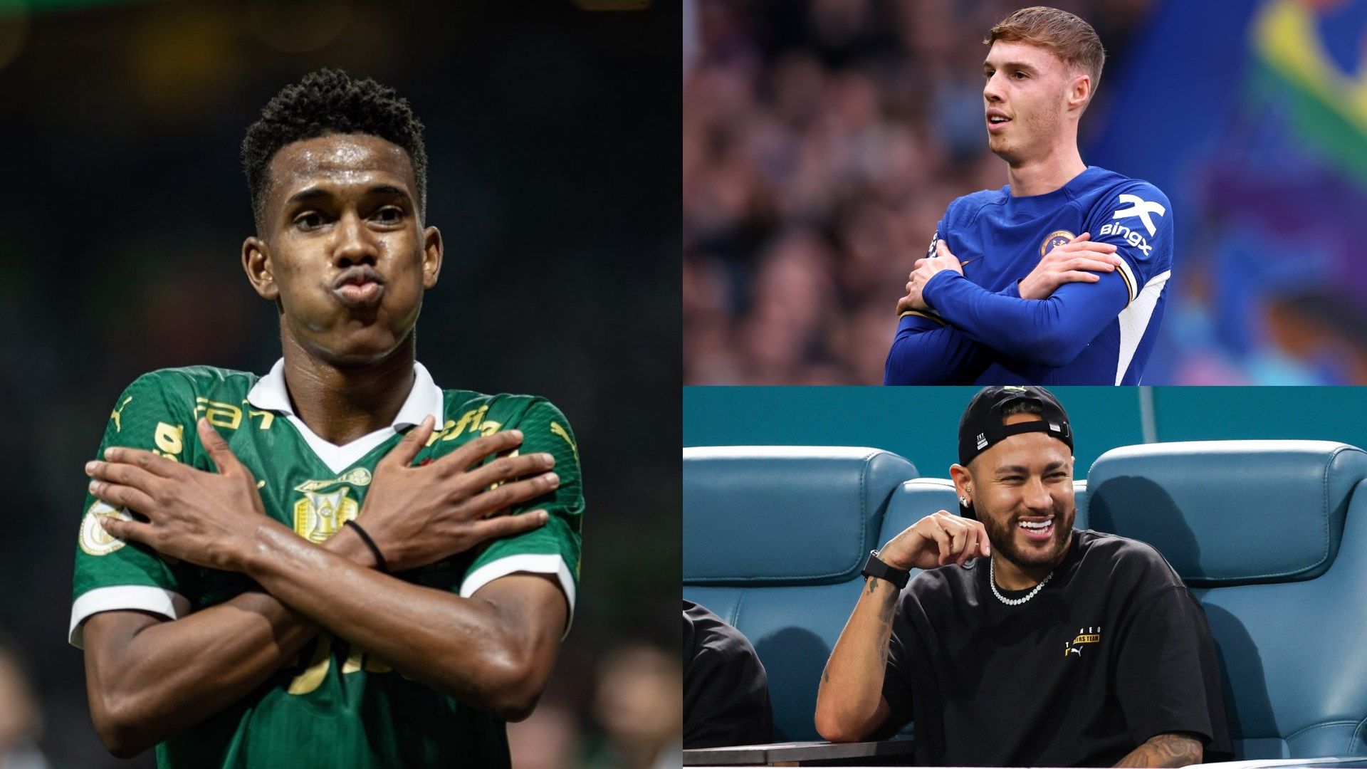 Estevao Willian Cole Palmer Neymar