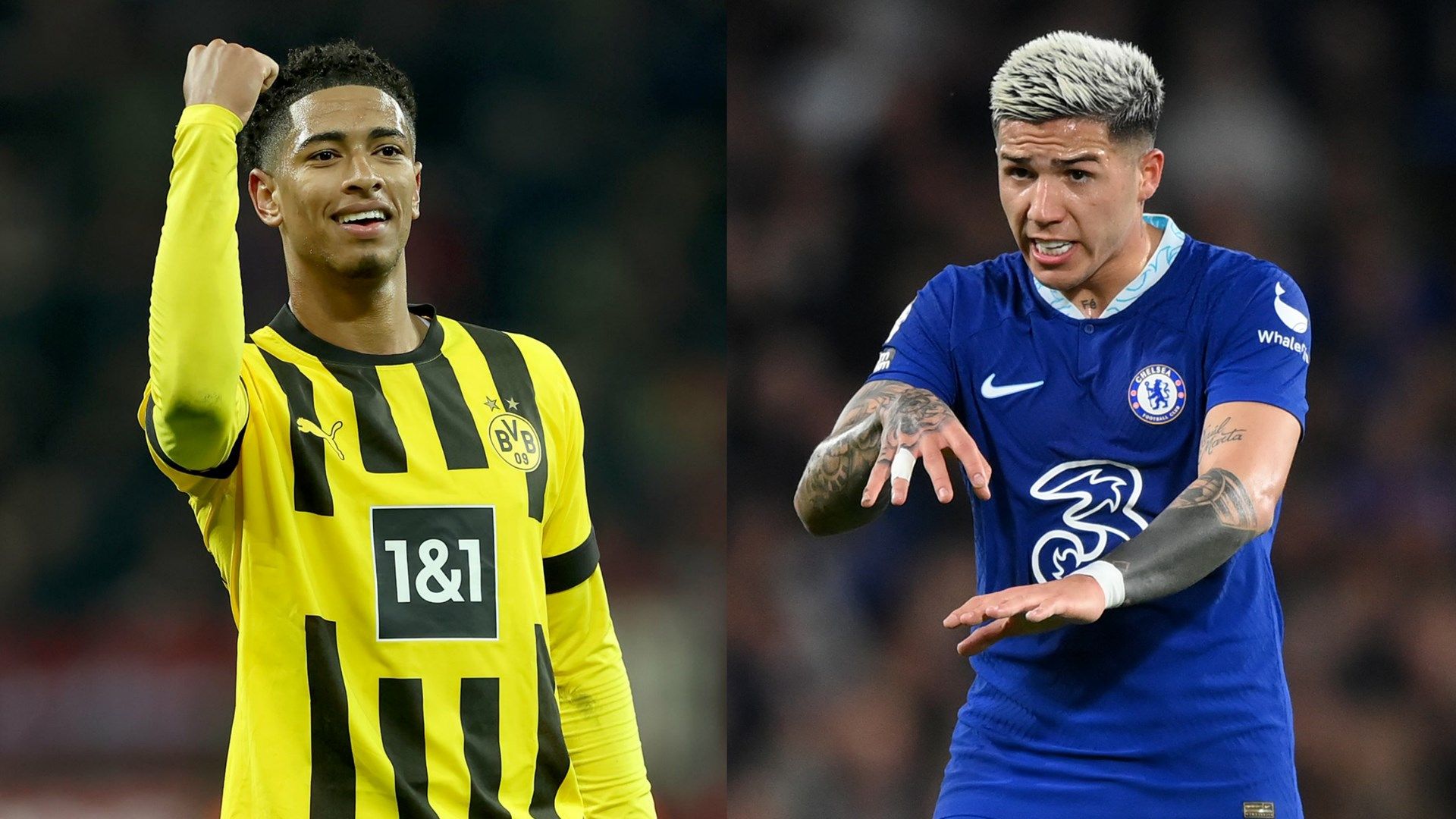 Jude Bellingham Enzo Fernandez GFX