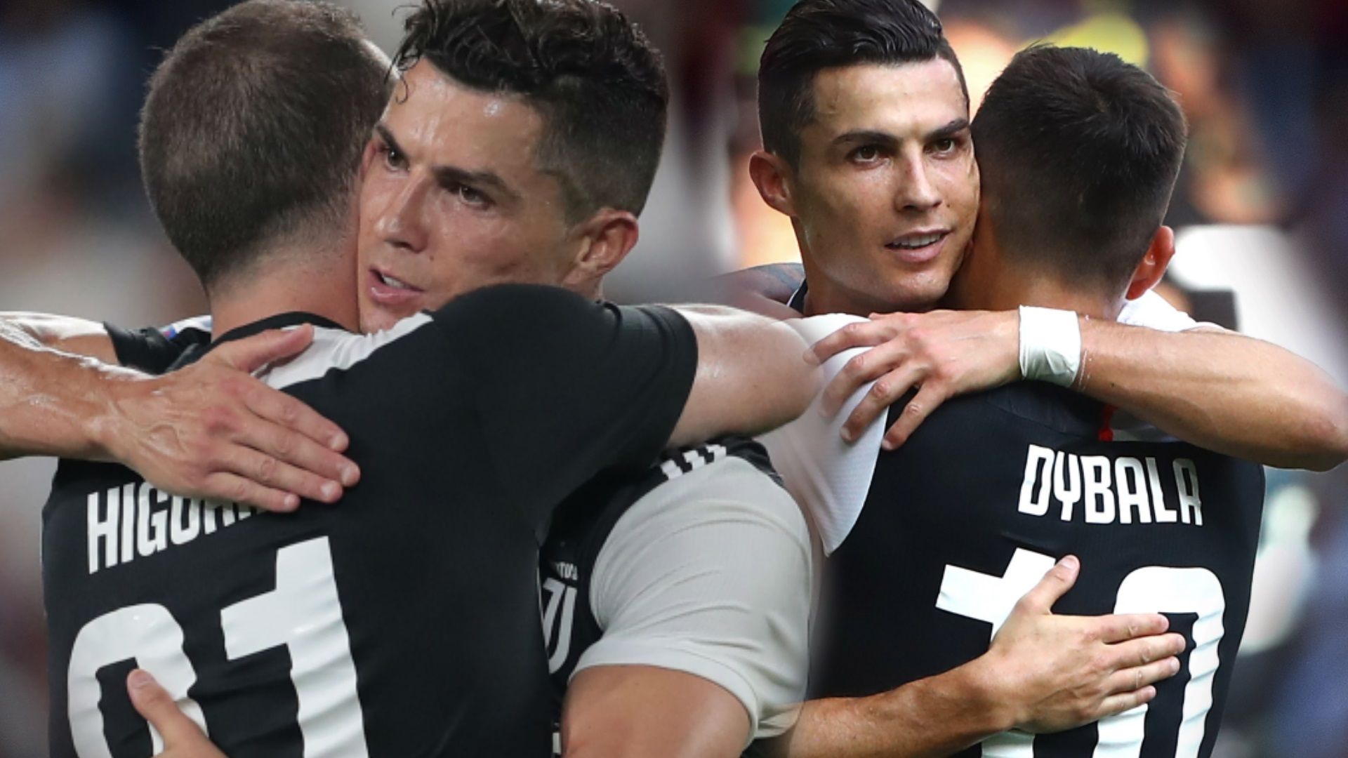 GFX Higuain Dybala Cristiano Ronaldo Juventus