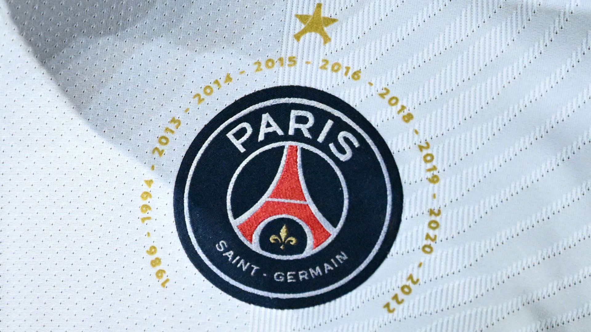 Logo PSG titres de champion de France