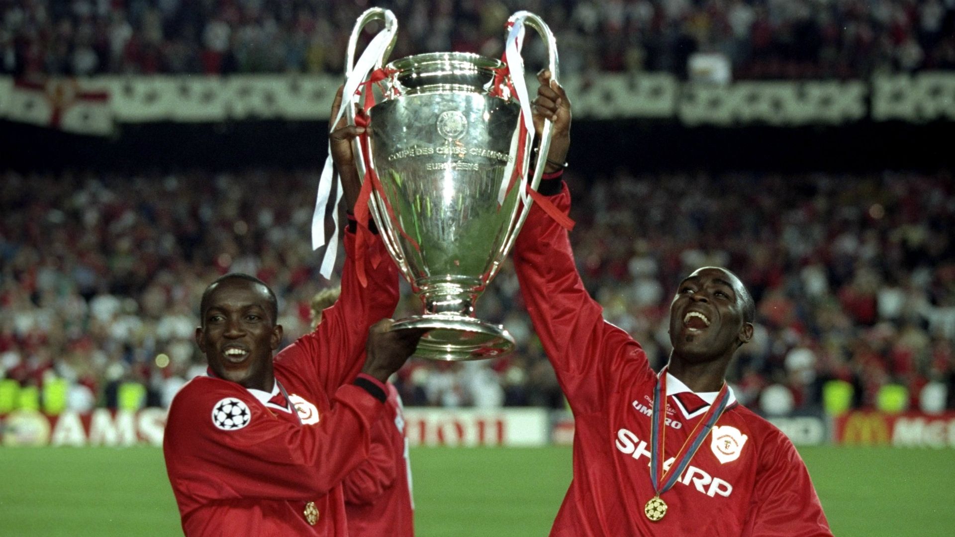 Andy Cole Dwight Yorke Manchester United