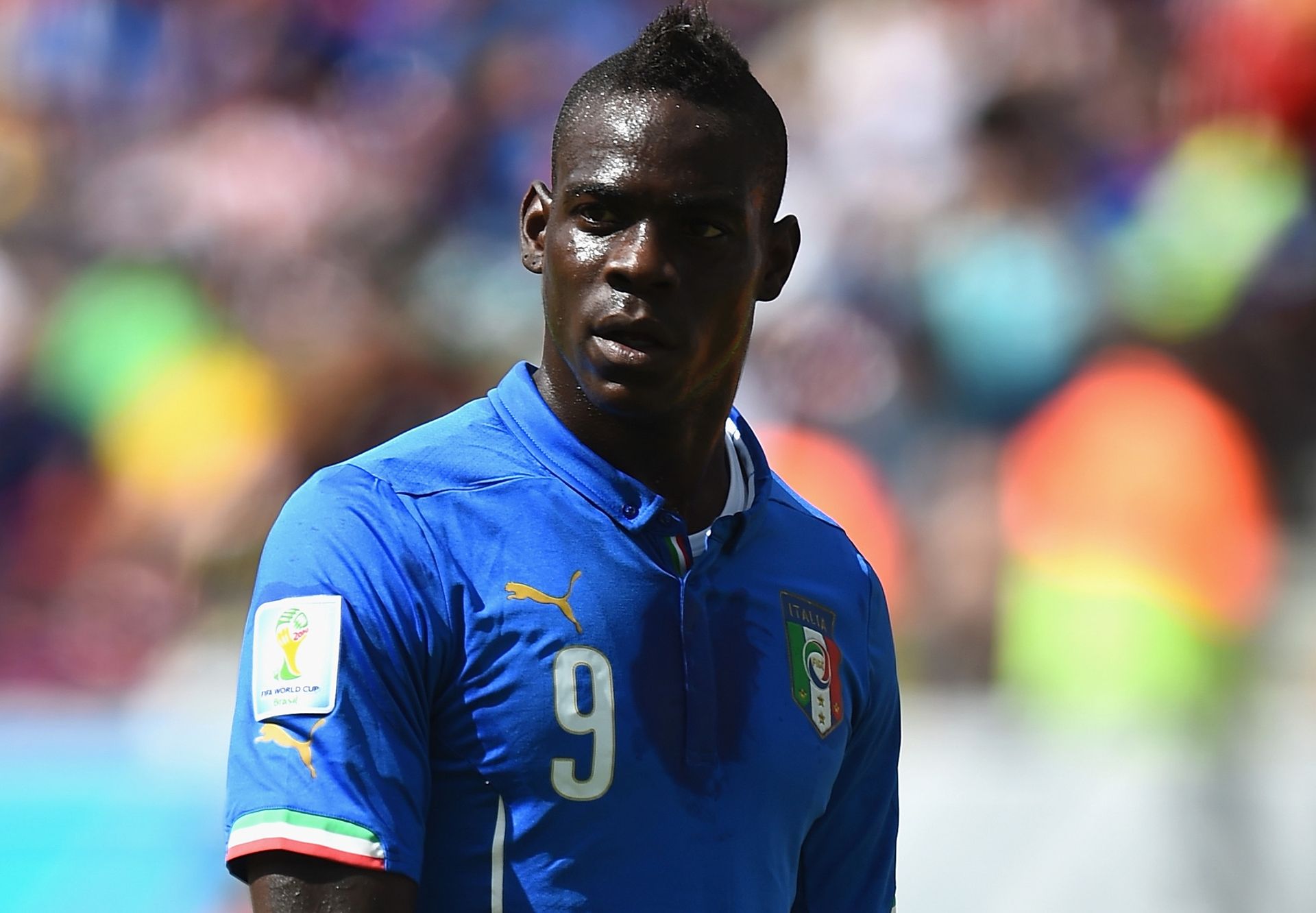 Mario Balotelli Italy Costa Rica