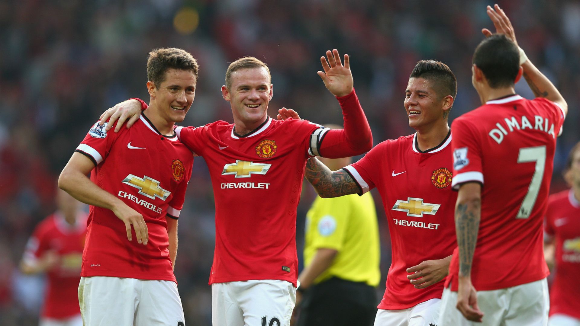 Ander Herrera, Juan Mata, Marcos Rojo | Manchester United