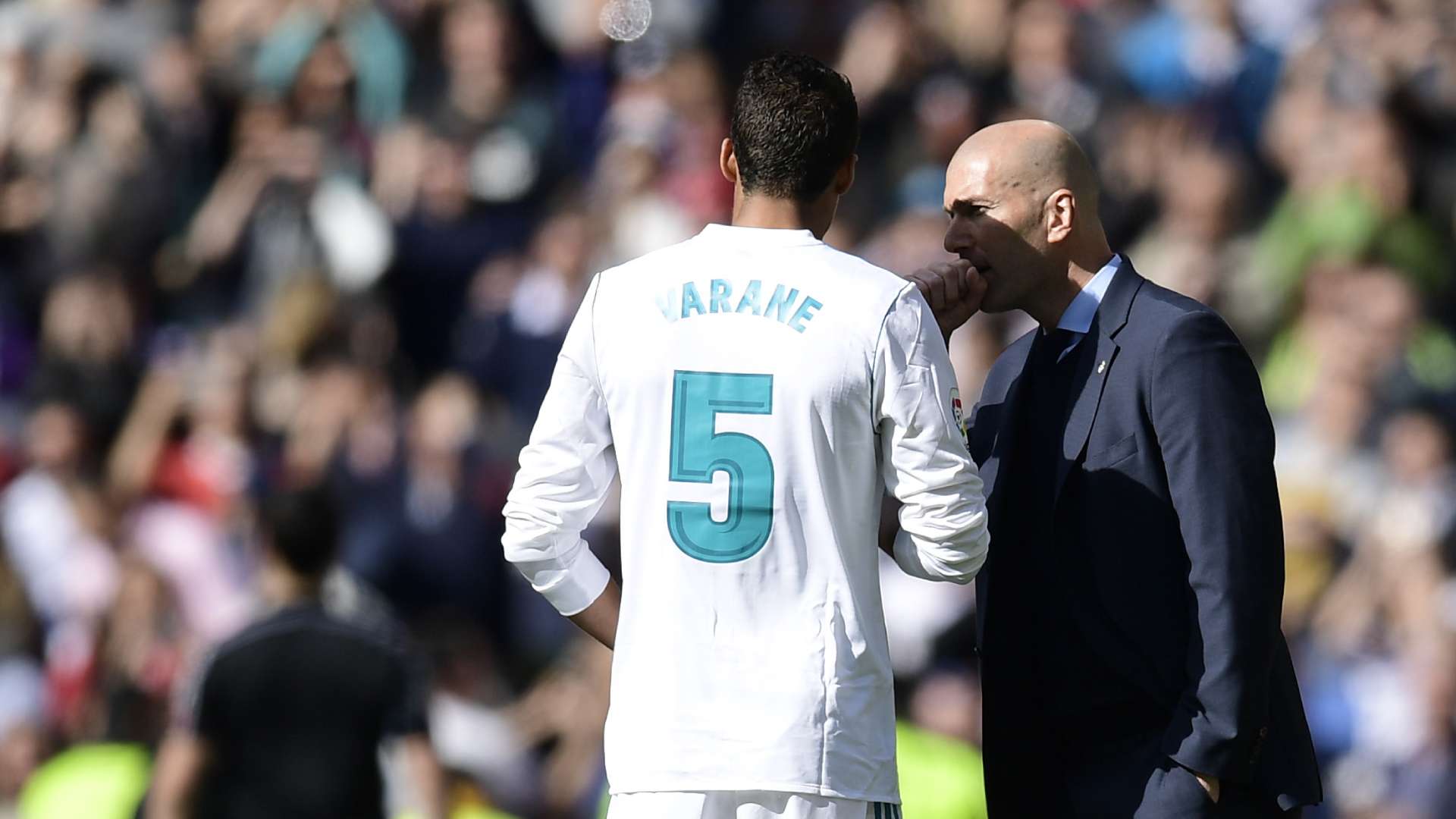 Real Madrid Varane Zidane