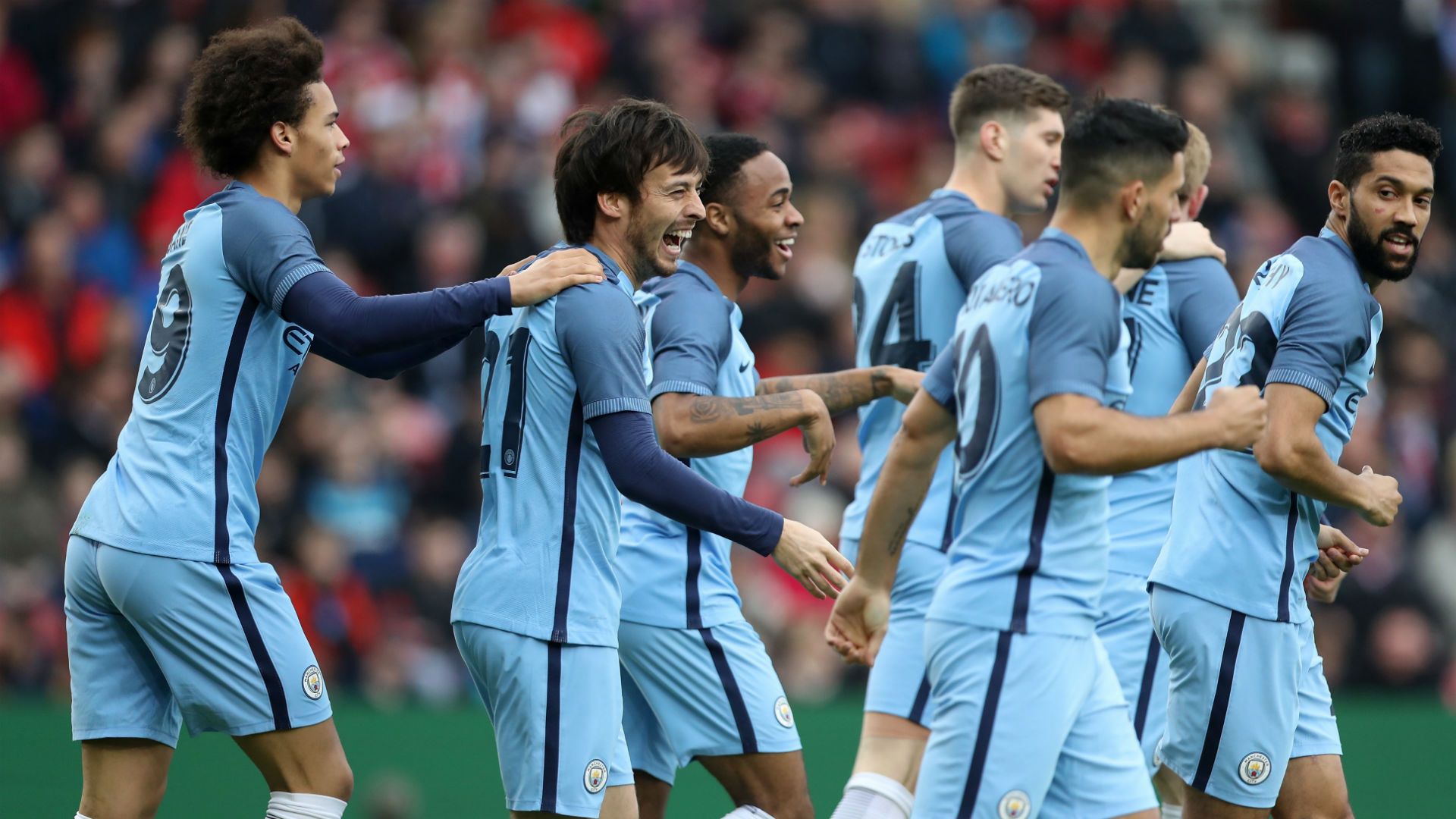 David Silva FA Cup Middlesbrough v Manchester City