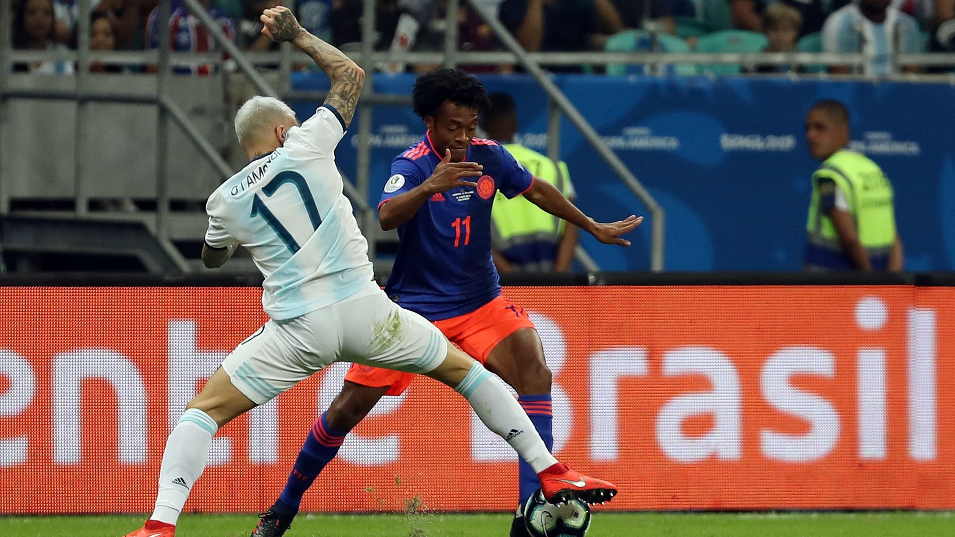 Argentina Colombia Nicolás Otamendi Juan Guillermo Cuadrado Copa América 2019 15062019