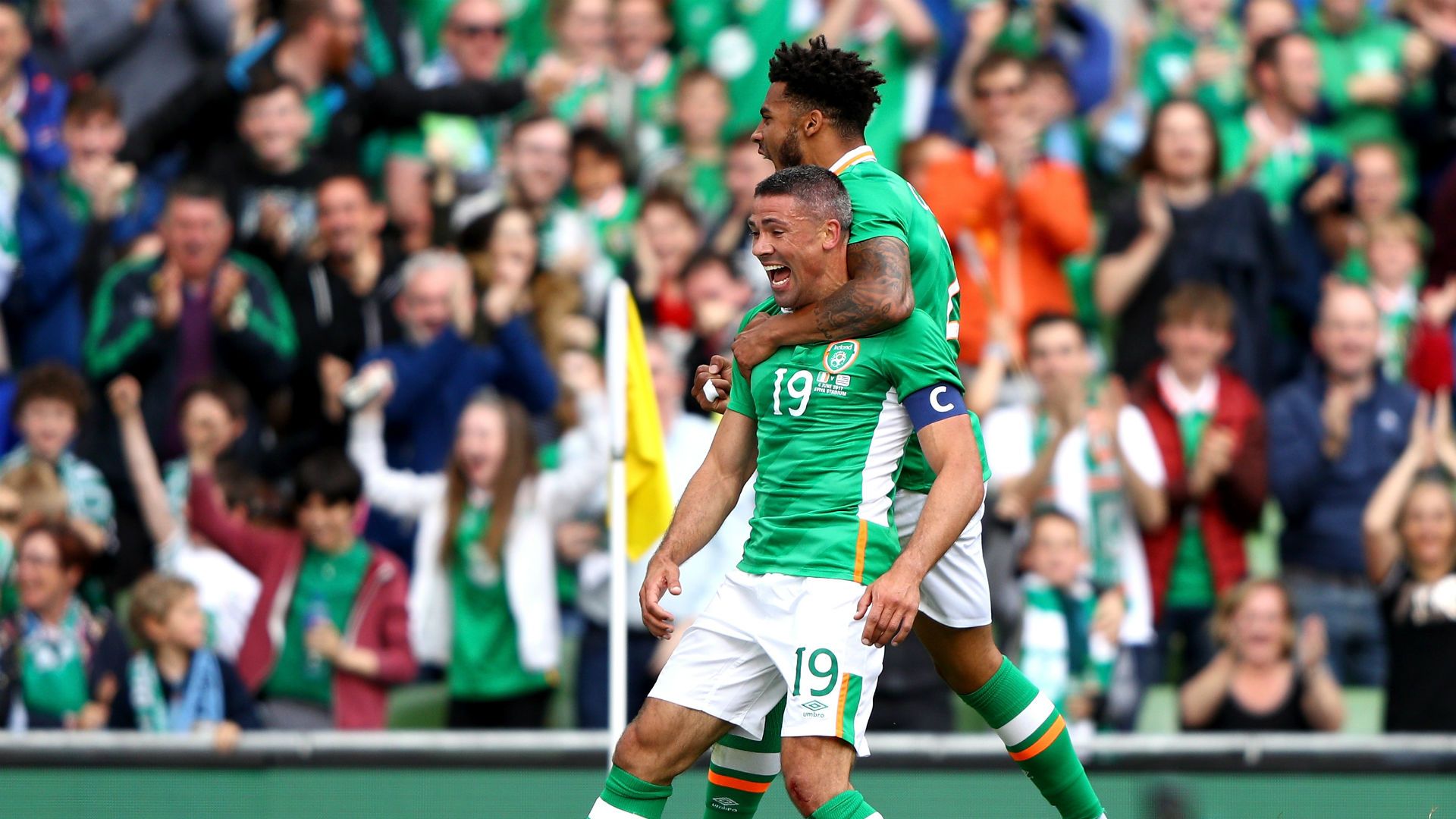 Jon Walters Cyrus Christie Republic of Ireland Uruguay 04062017