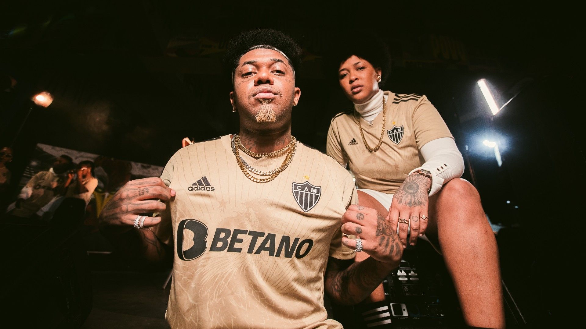 Camisa dourada Atlético-MG 2022