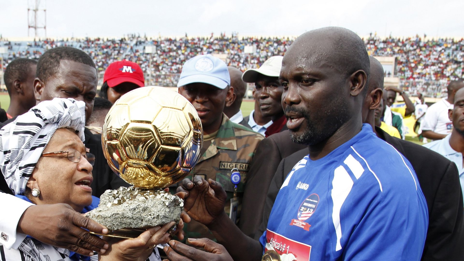 George Weah Ballon d'Or