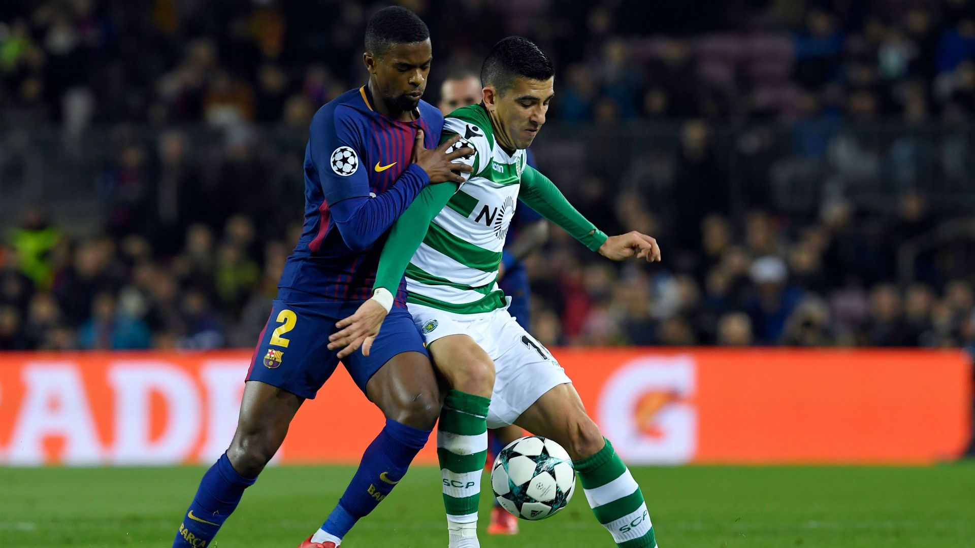 Nelson Semedo Barcelona Sporting Champions League