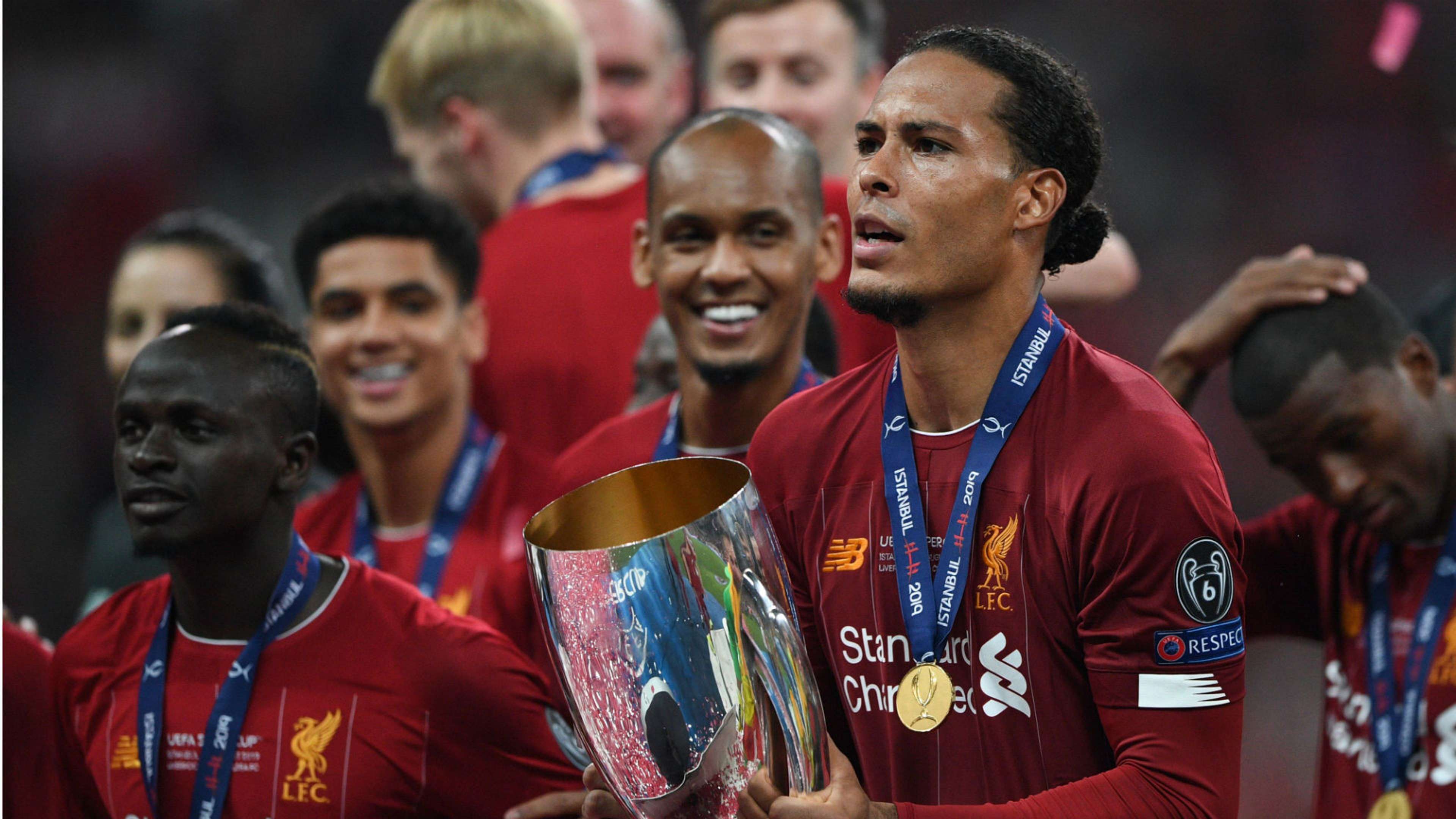 Virgil van Dijk Liverpool UEFA Super Cup 2019