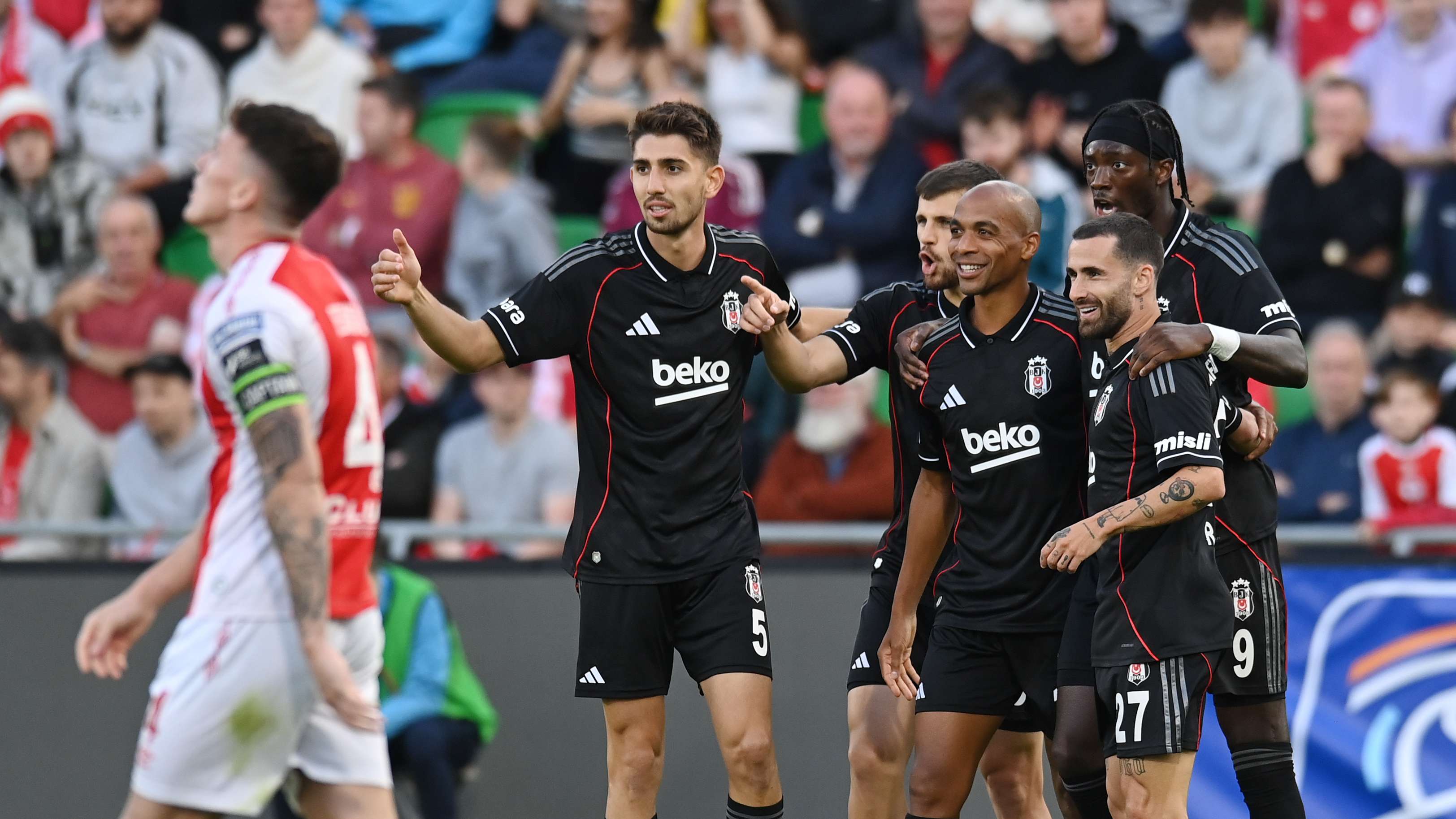 St Patrick's v Besiktas - UEFA Conference League Second Qualifying Round Second Leg