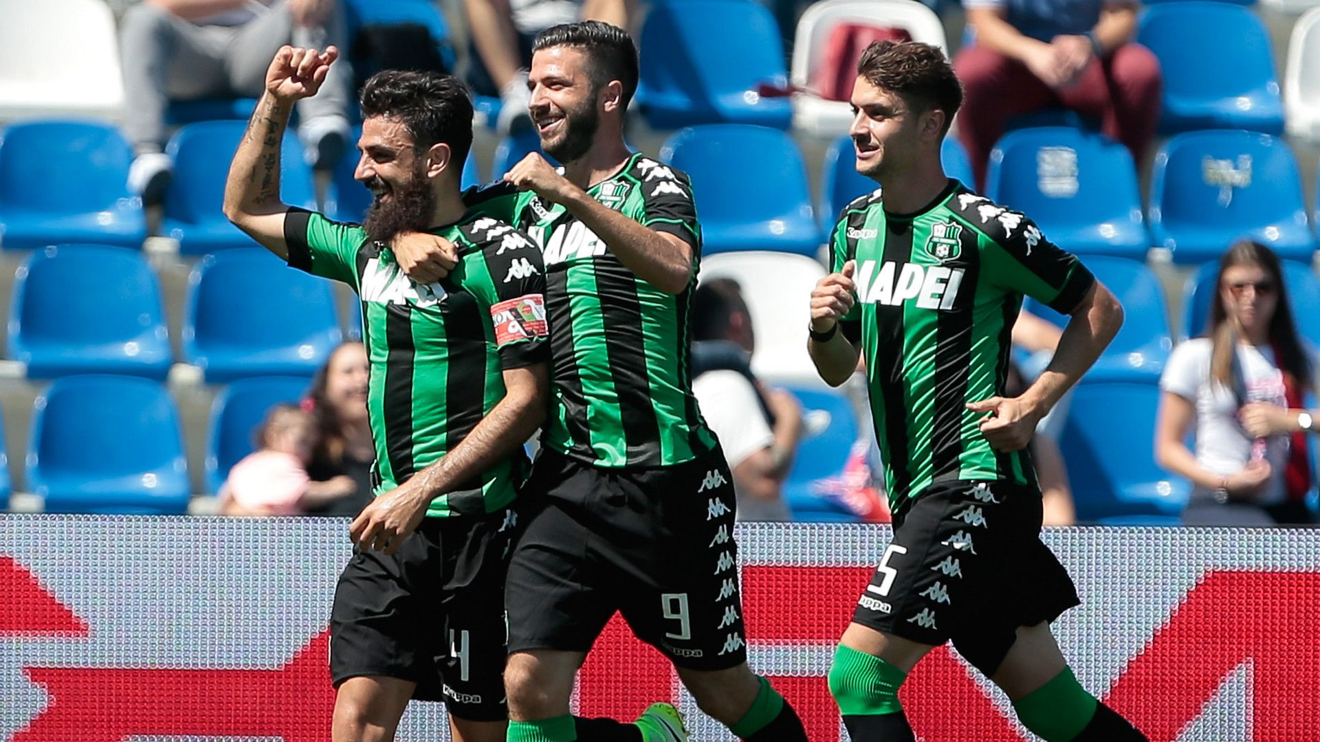 Francesco Magnanelli, Pietro Iemmello, Sassuolo, Serie A, 05212017