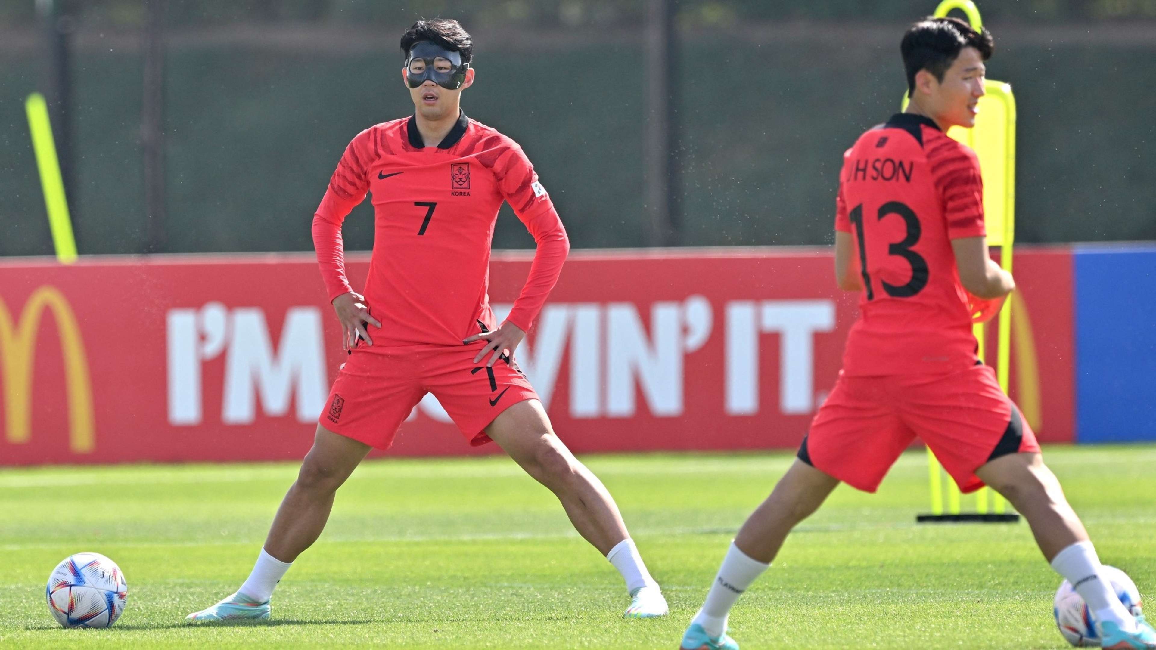 Heung-min Son South Korea mask World Cup 2022