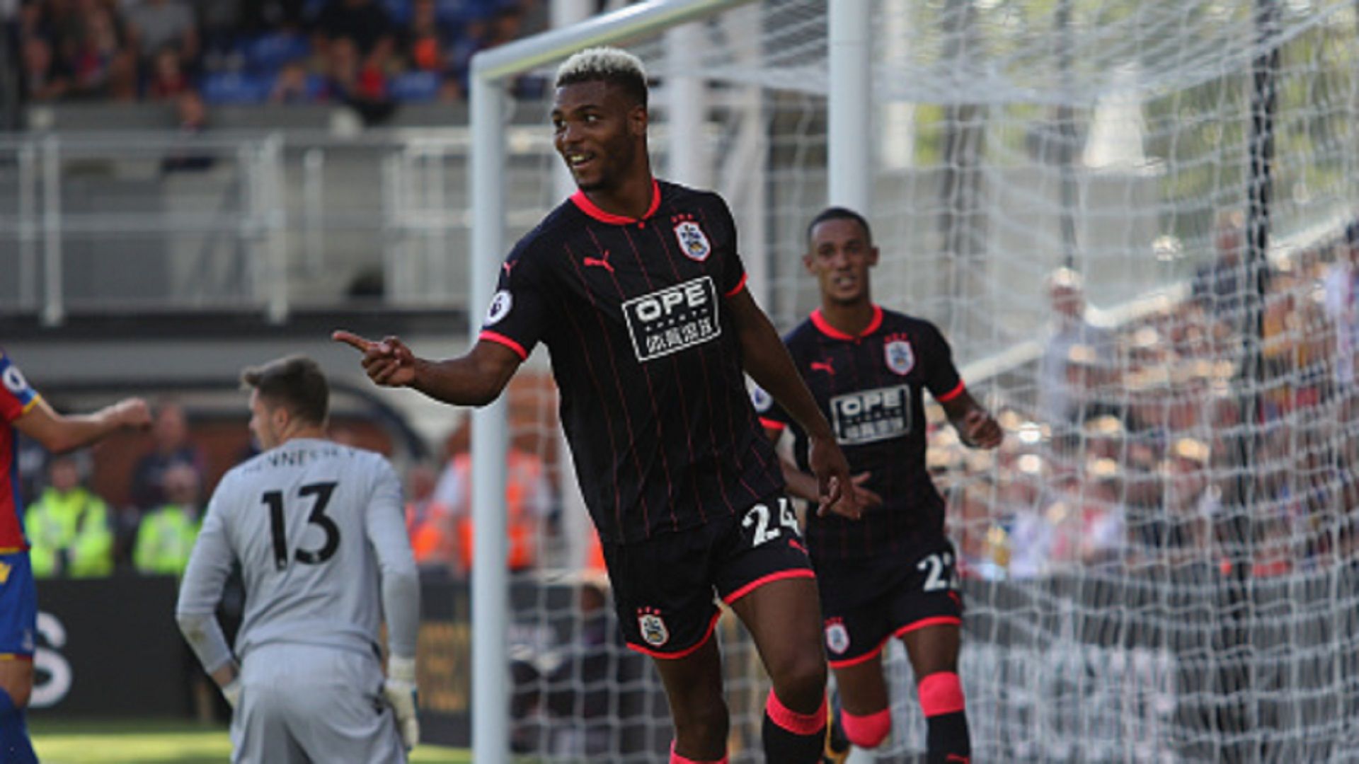 Steve Mounie of Huddersfield Town
