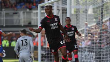 Steve Mounie of Huddersfield Town
