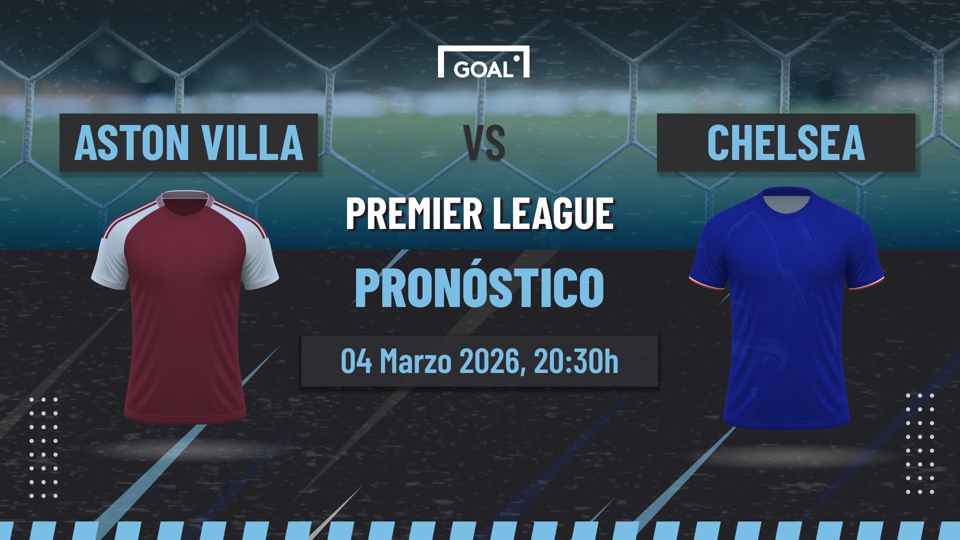 Aston Villa vs Chelsea Pronóstico y Apuestas Premier League | 04/03/26