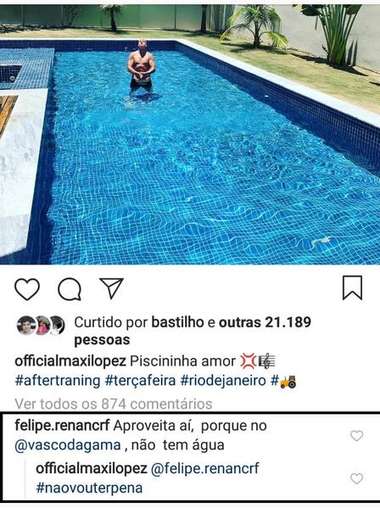 Instagram Maxi Lopez - jornal Extra