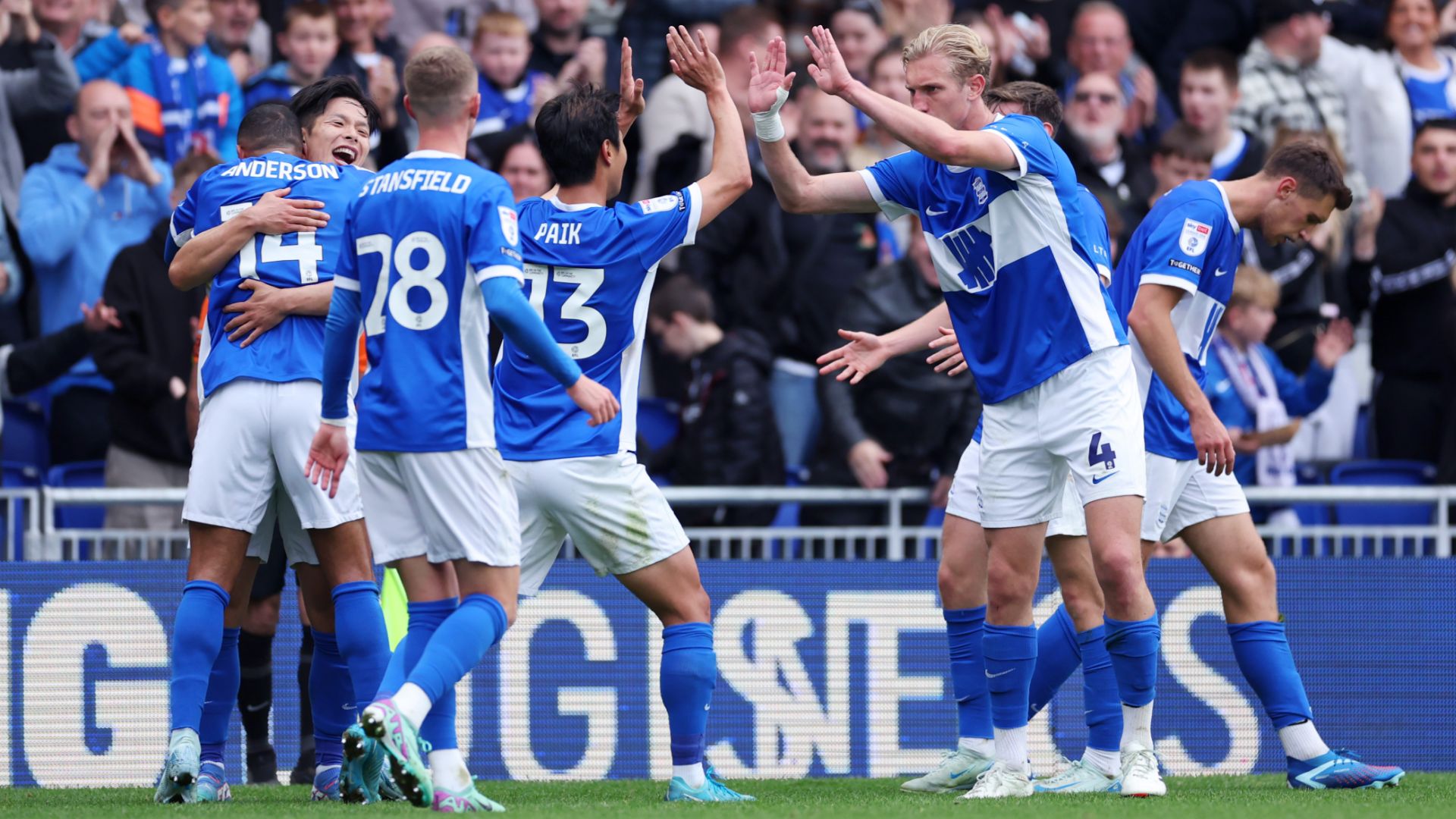 Birmingham celebrate