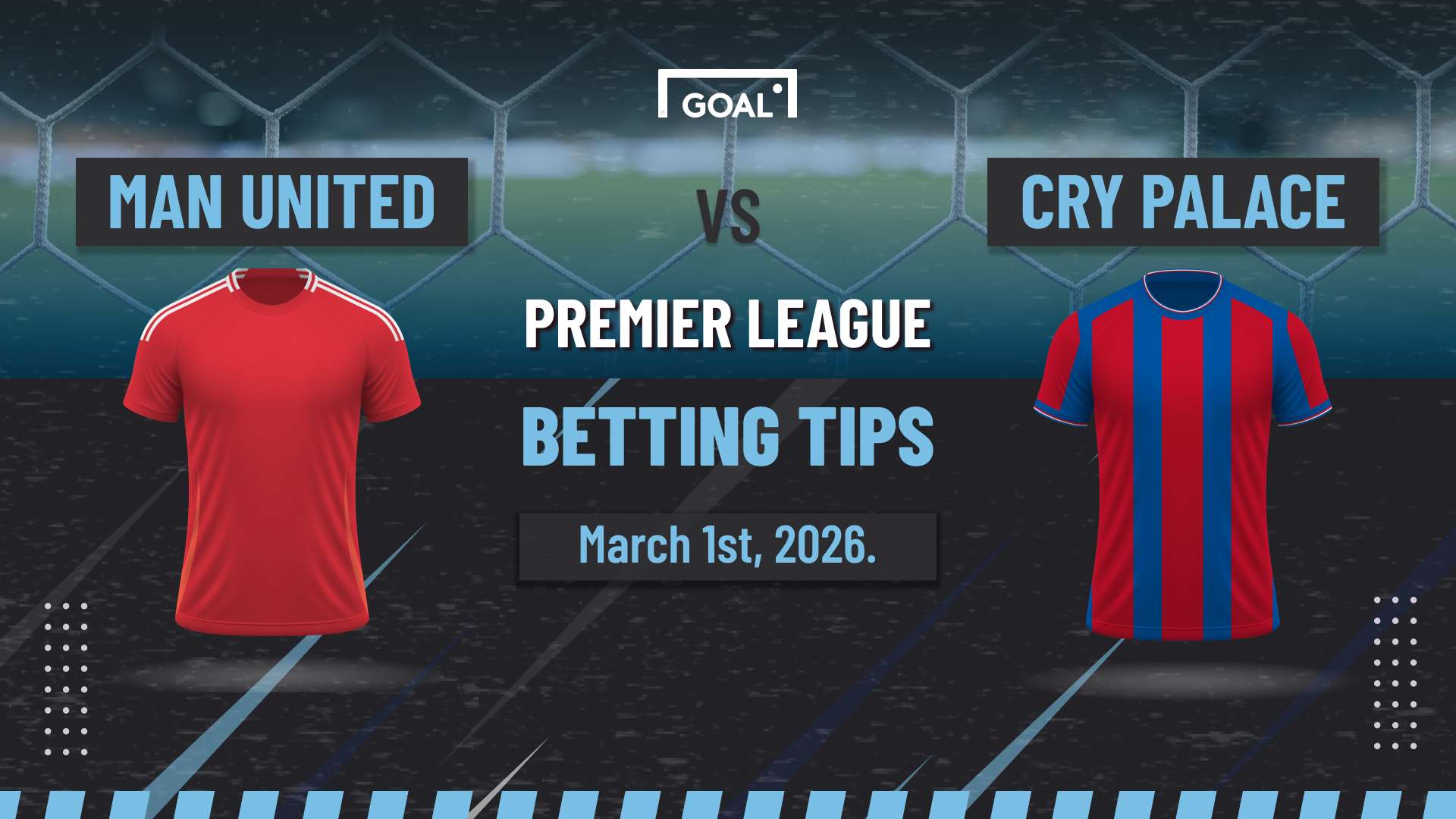 Manchester United vs Crystal Palace Predictions