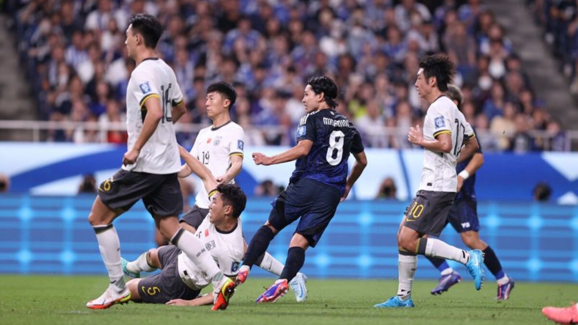Jepang vs Tiongkok WCQ 2026 Asia 05092024
