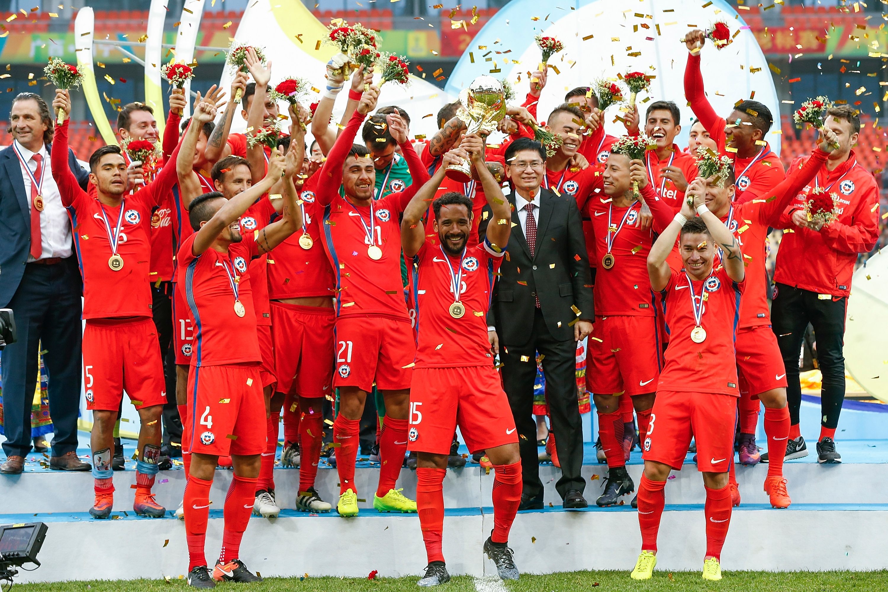 Chile Islandia China Cup