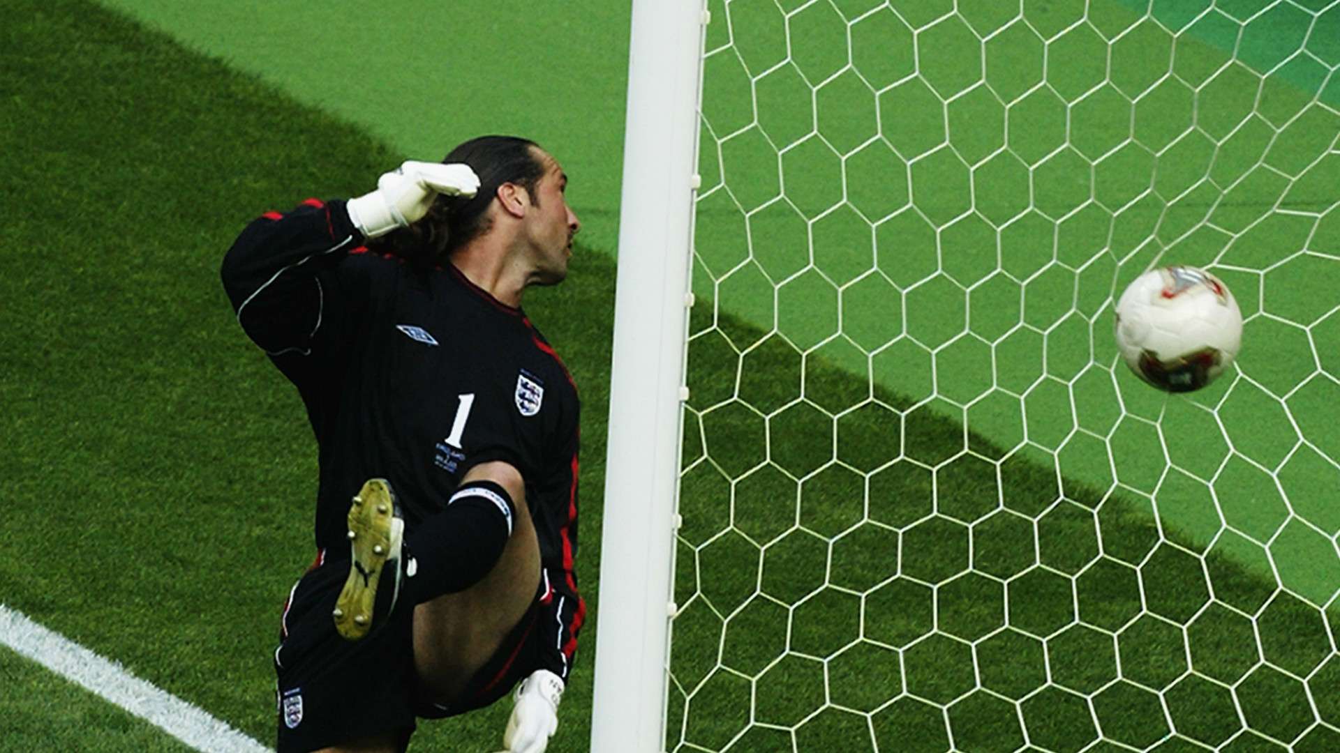 David Seaman England Brazil World Cup 2002