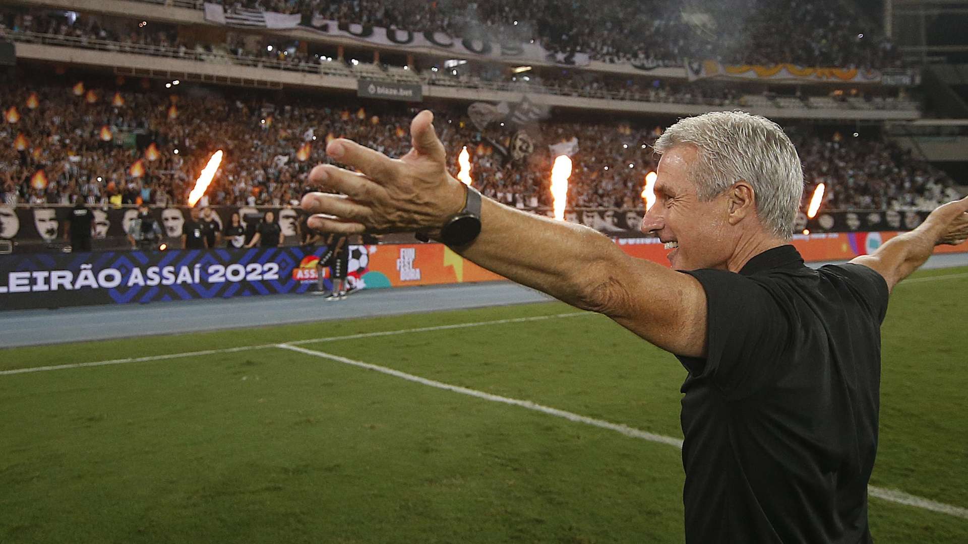 Luis Castro Botafogo torcida 2022