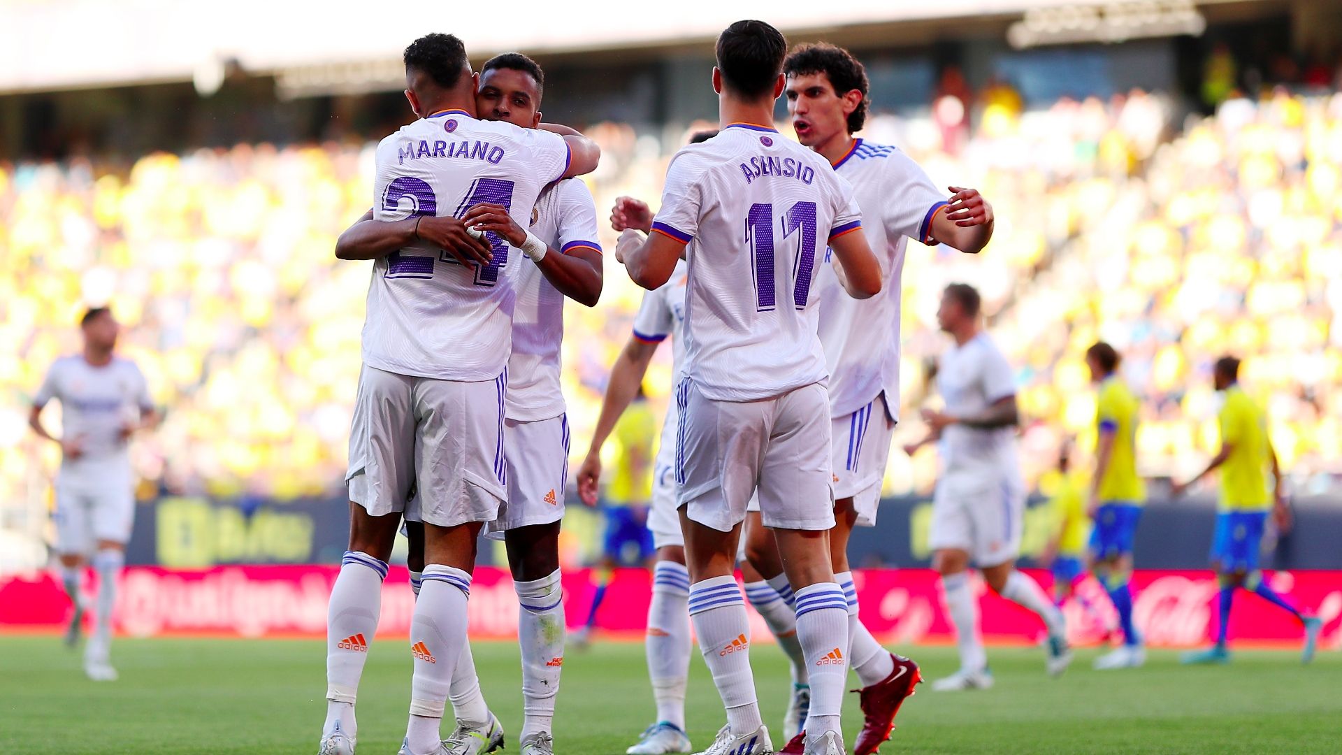 Real Madrid gol vs. Cádiz