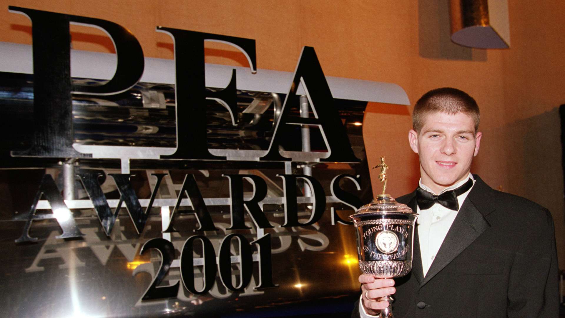 Steven Gerrard Liverpool 2001