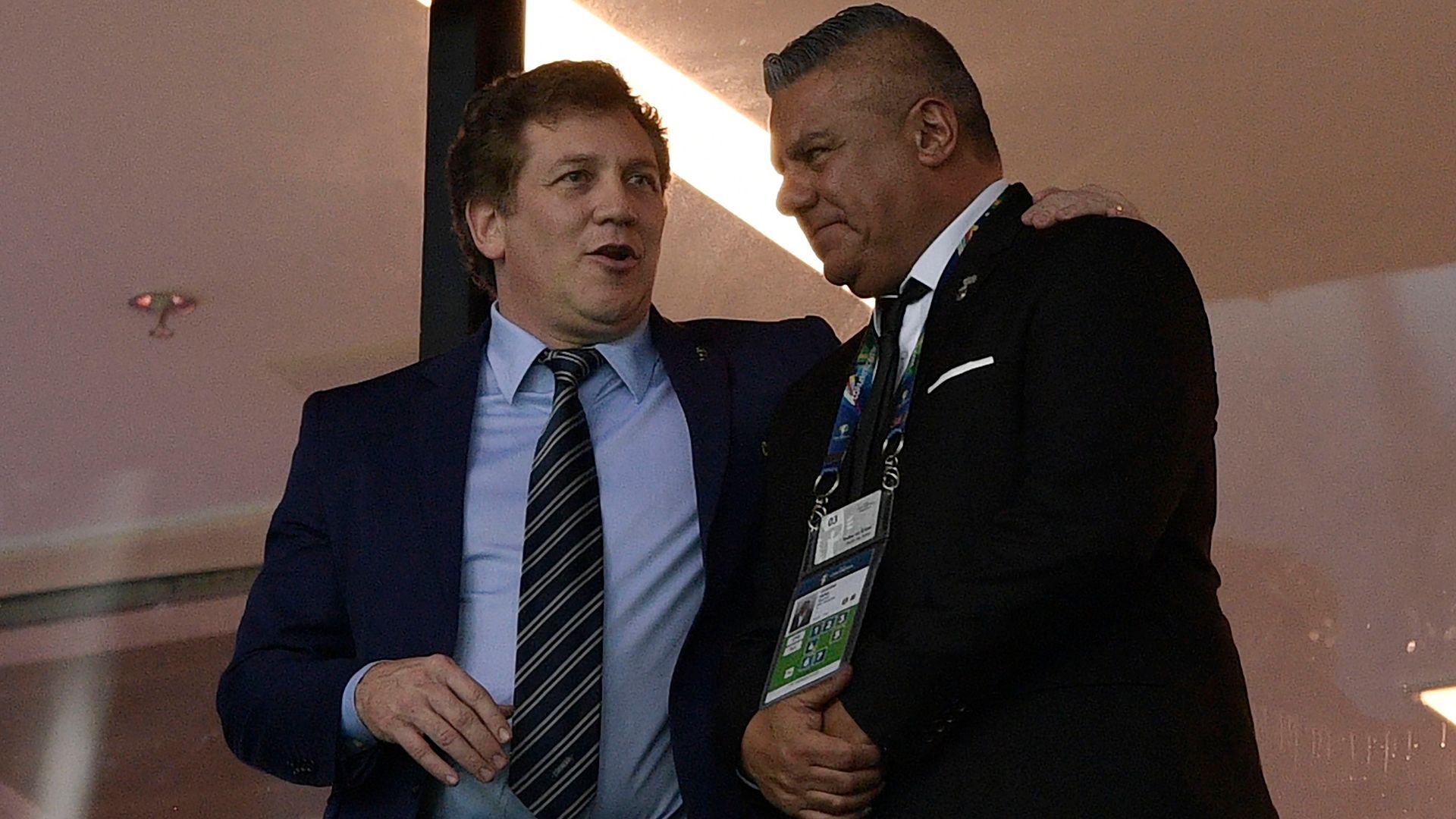 Claudio Tapia Alejandro Dominguez 2019