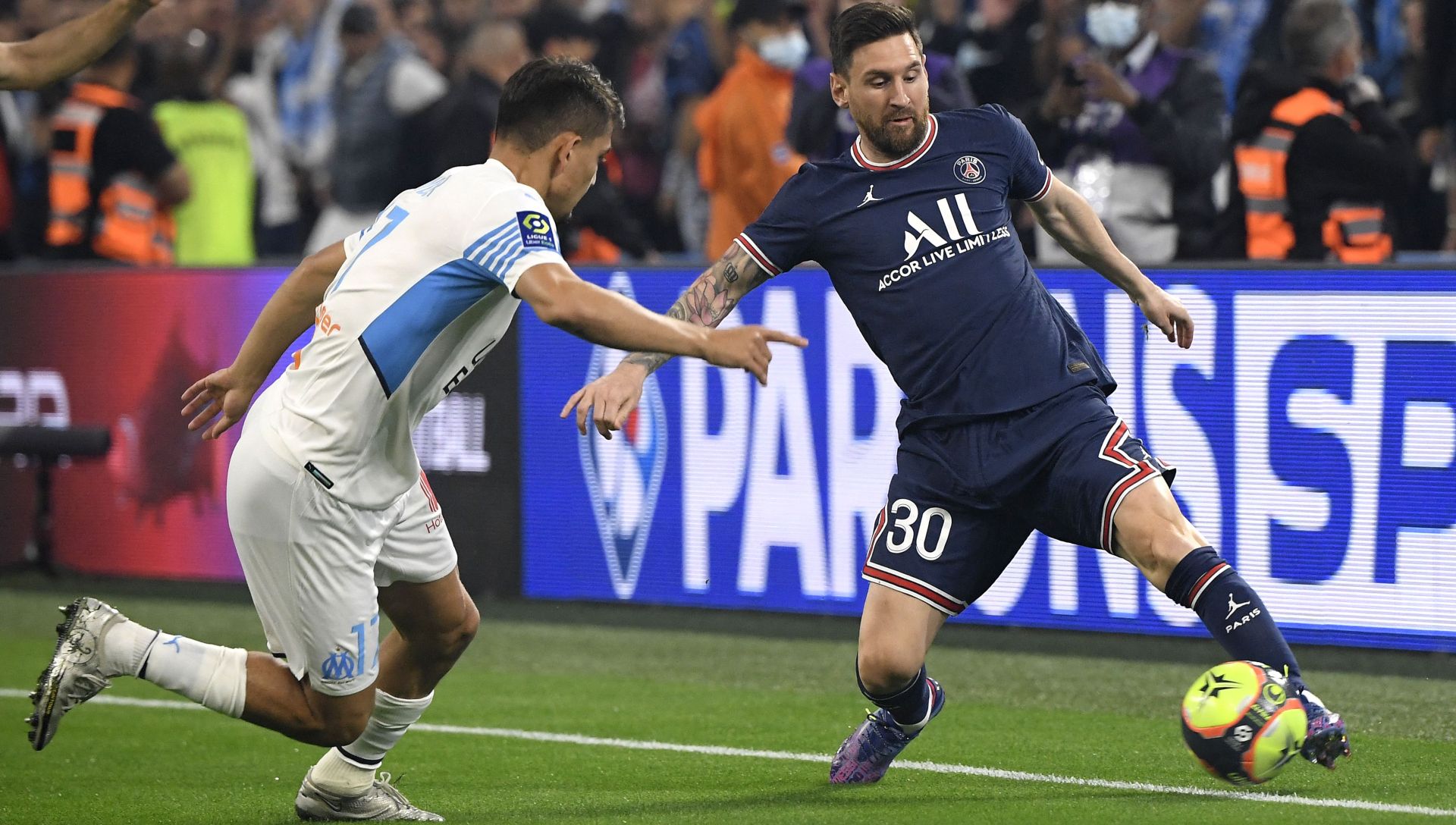 Lionel Messi Marseille PSG Ligue 1 24102021